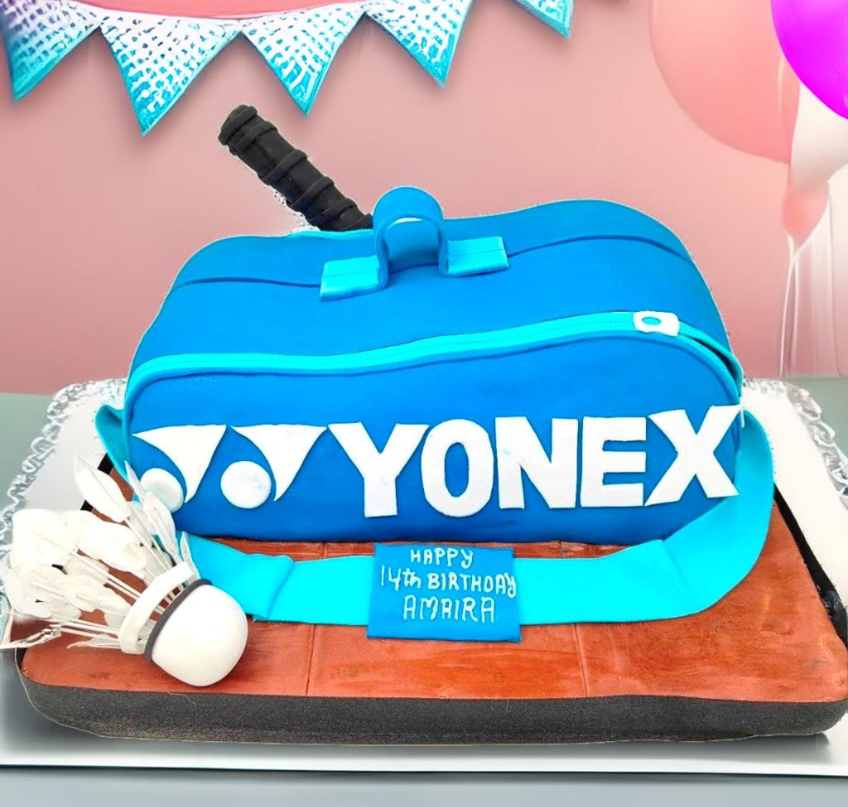 Badminton Lover Birthday Cake