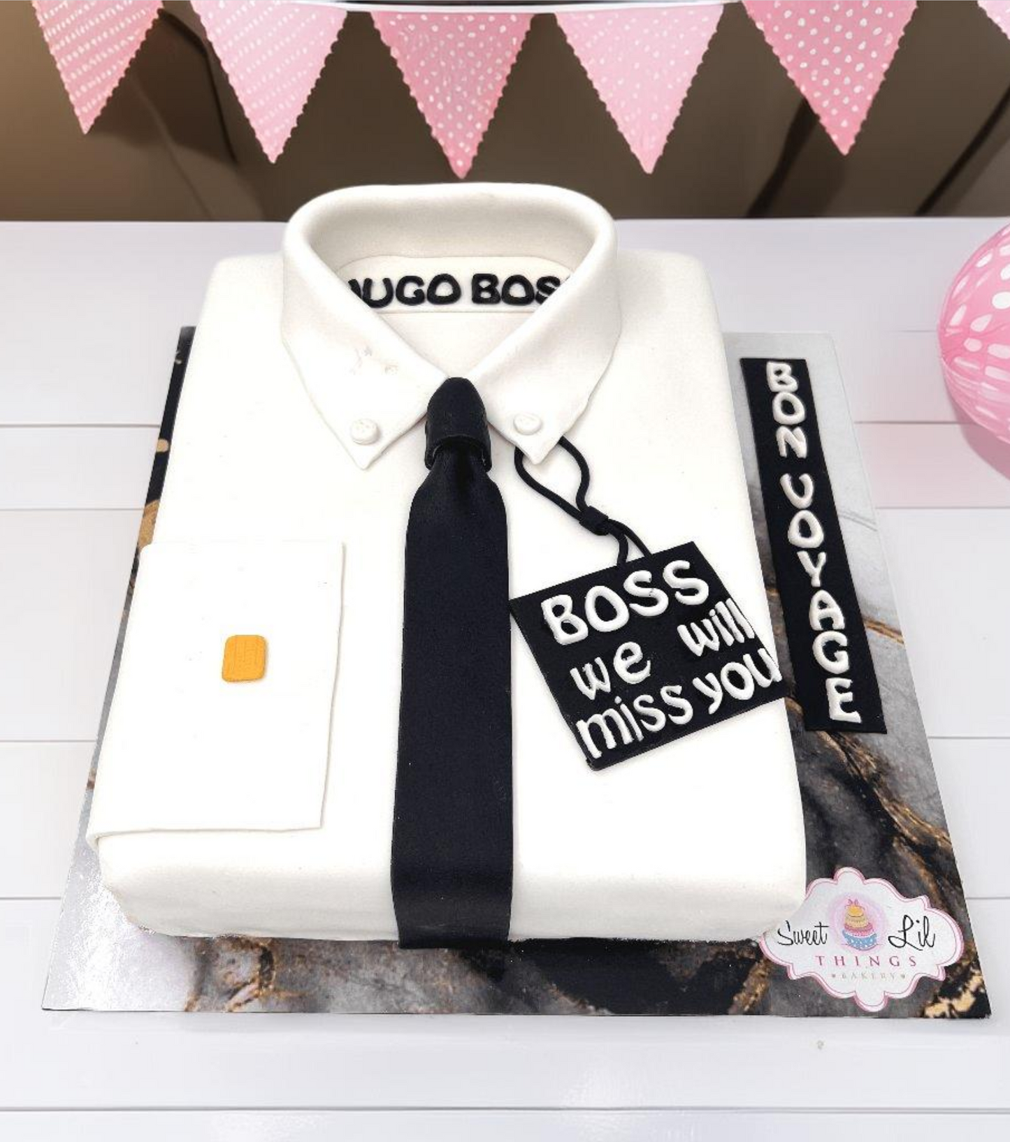 Boss Farewell Cake