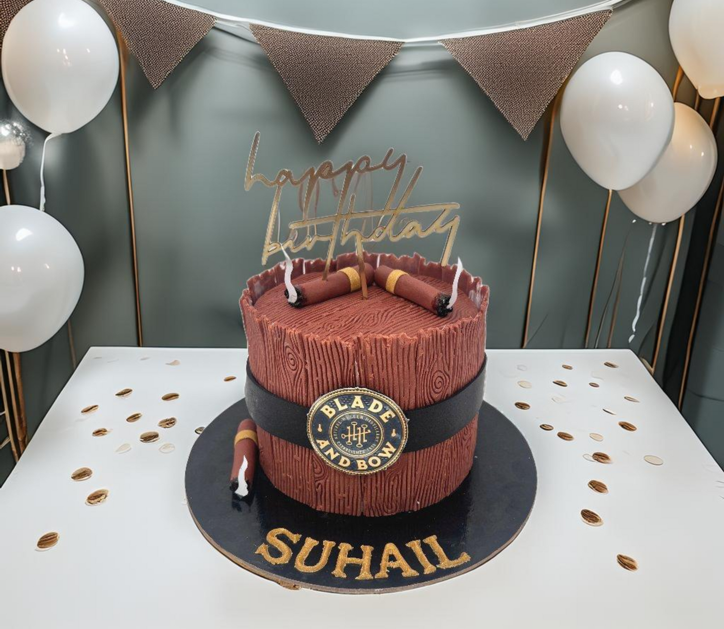 Bourbon Whisky Lovers Cake