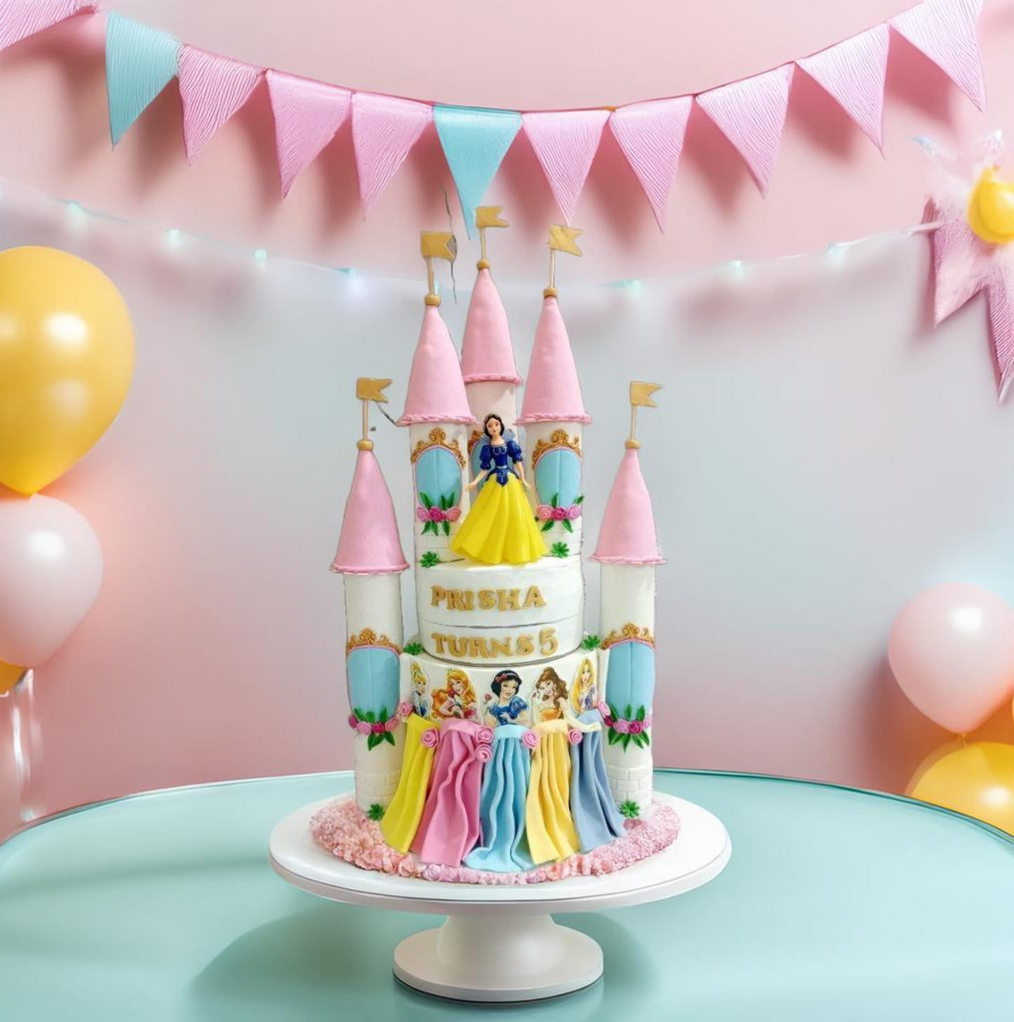Disney's Princess Castle Birthday Cake