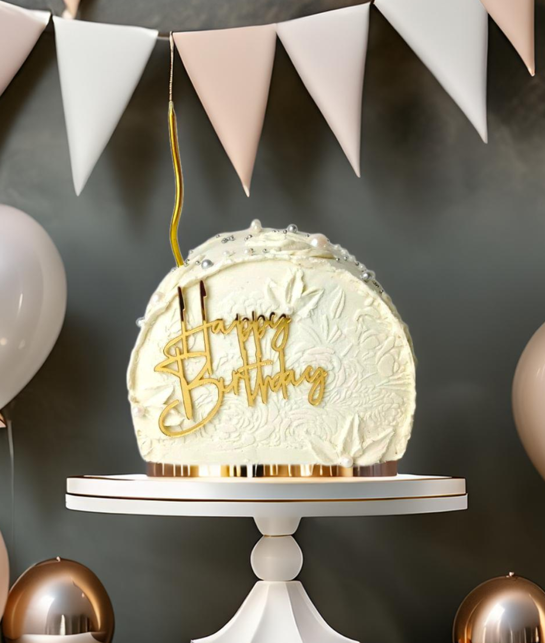 Top Forward Birthday Cake