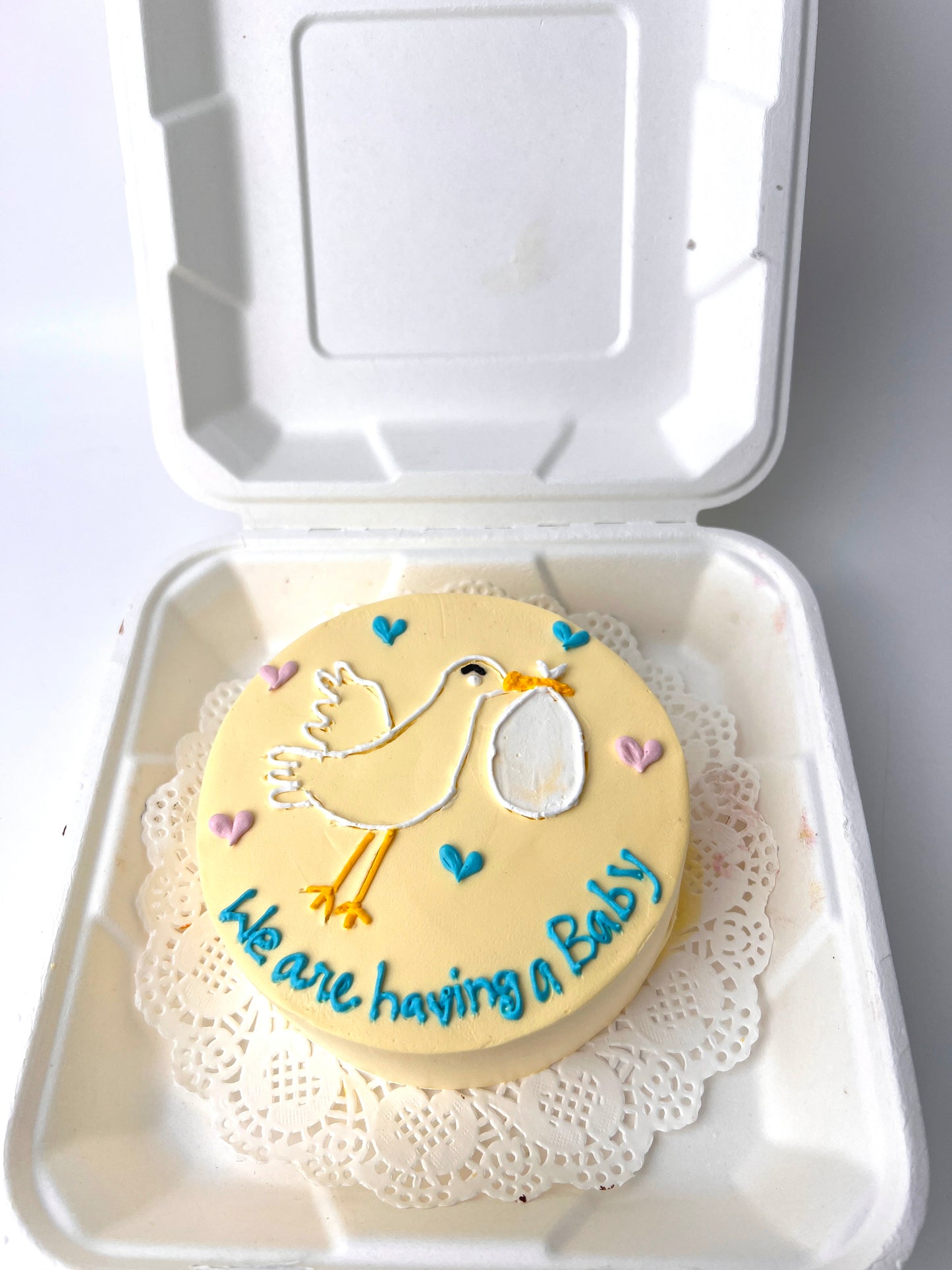 Welcome Baby Bento Cake
