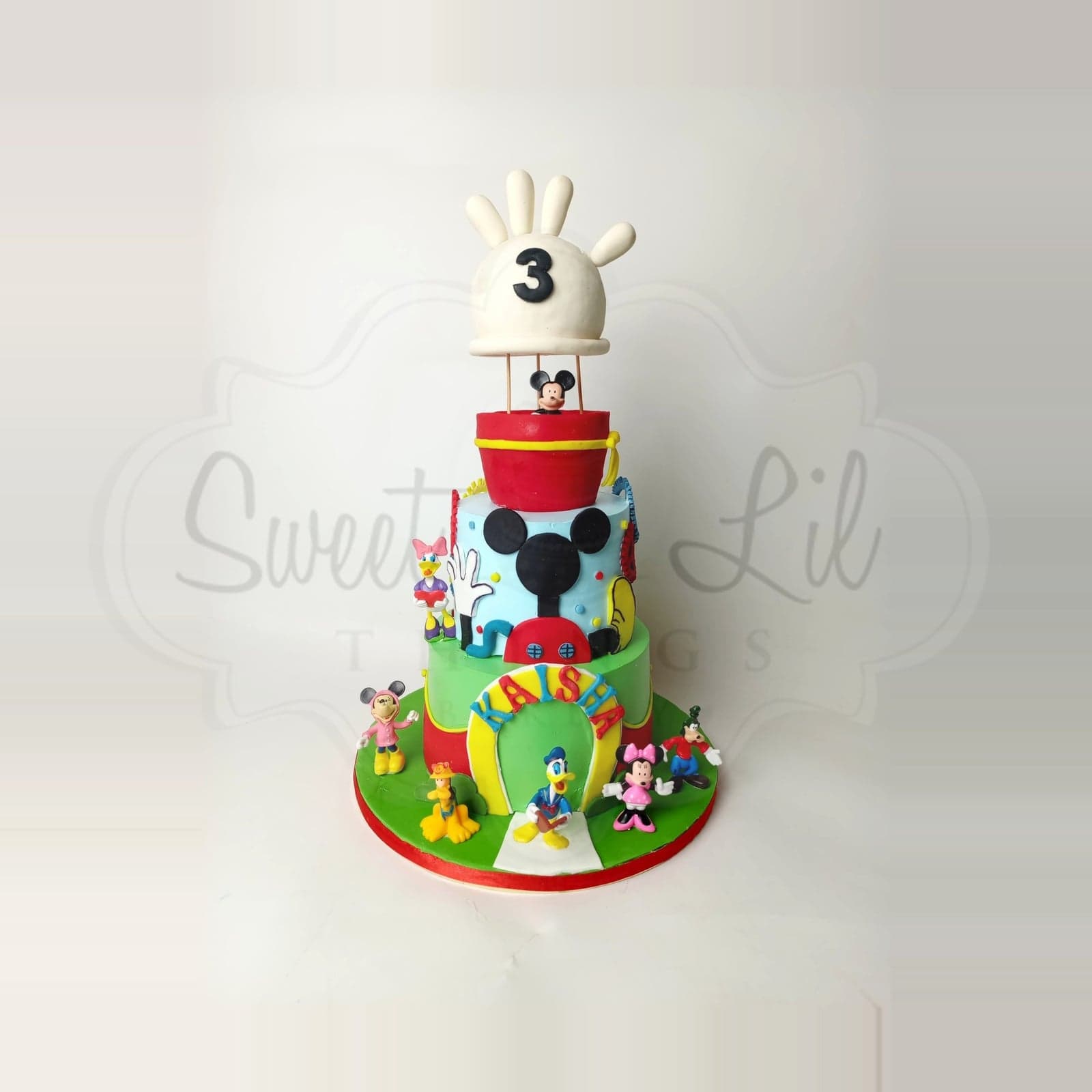 Mickey Mouse Clubhouse Birthday Cake