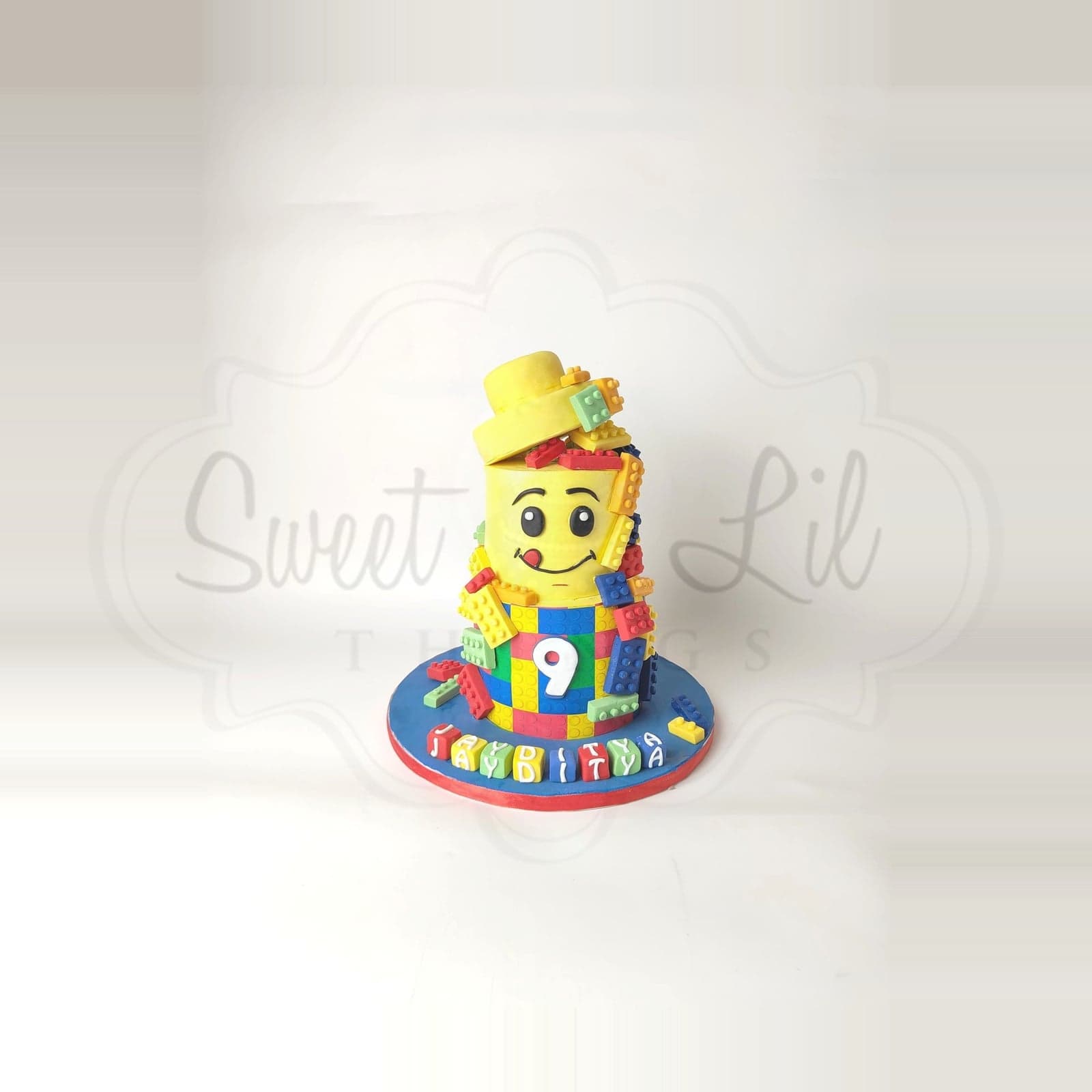 Lego theme Cake photo 2