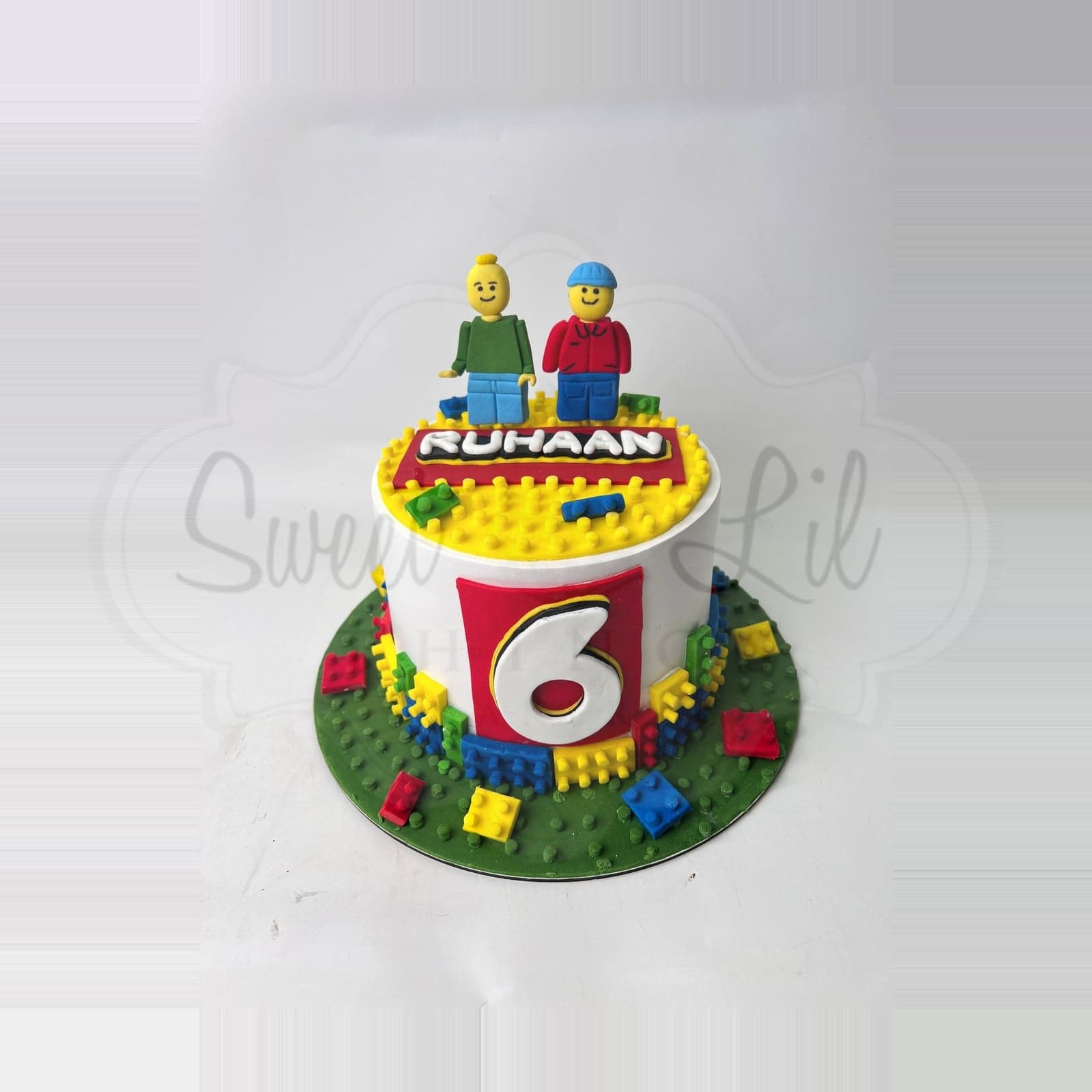 Lego theme Cake photo 2