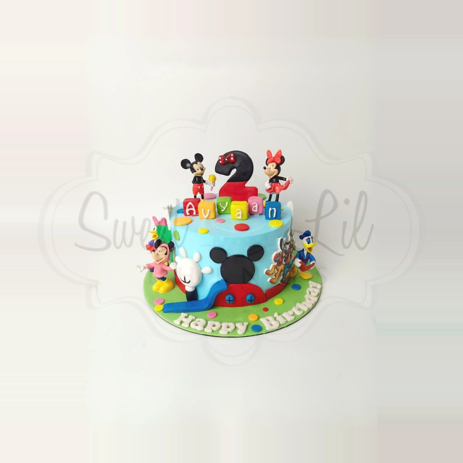 Mickey Mouse Clubhouse Birthday Cake