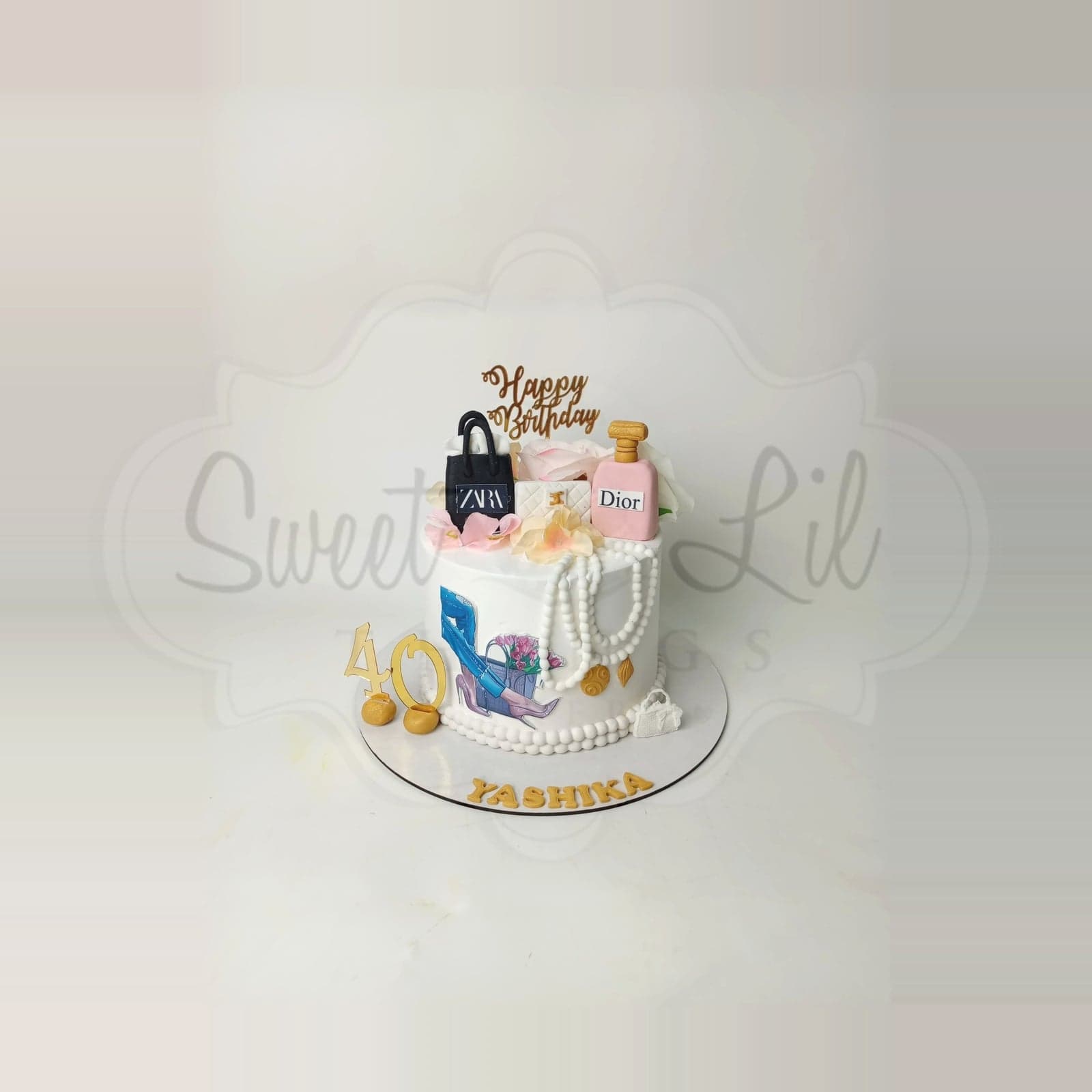 Luxury designer bag Birthday Cake photo 2