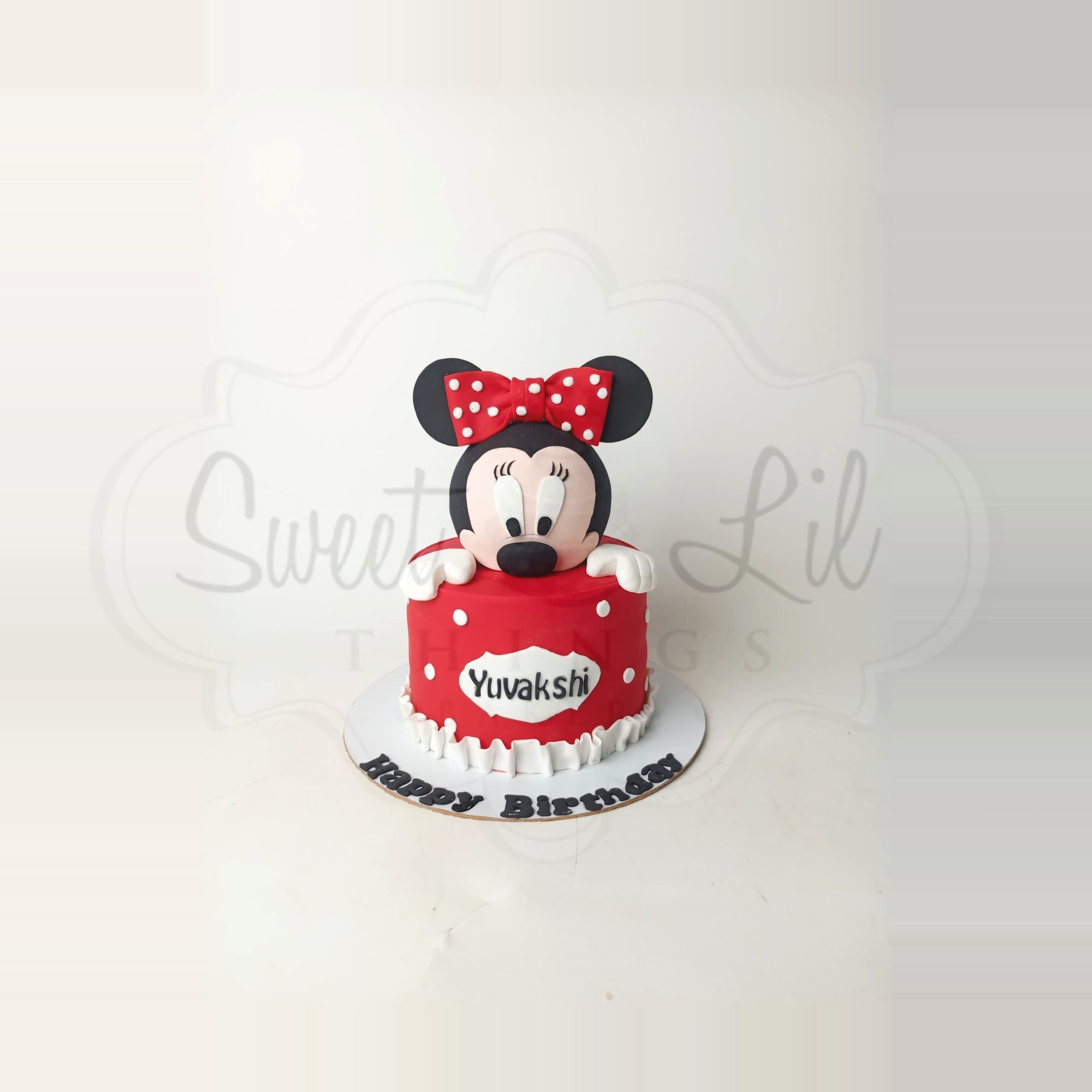 Minnie Mouse Birthday Cake
