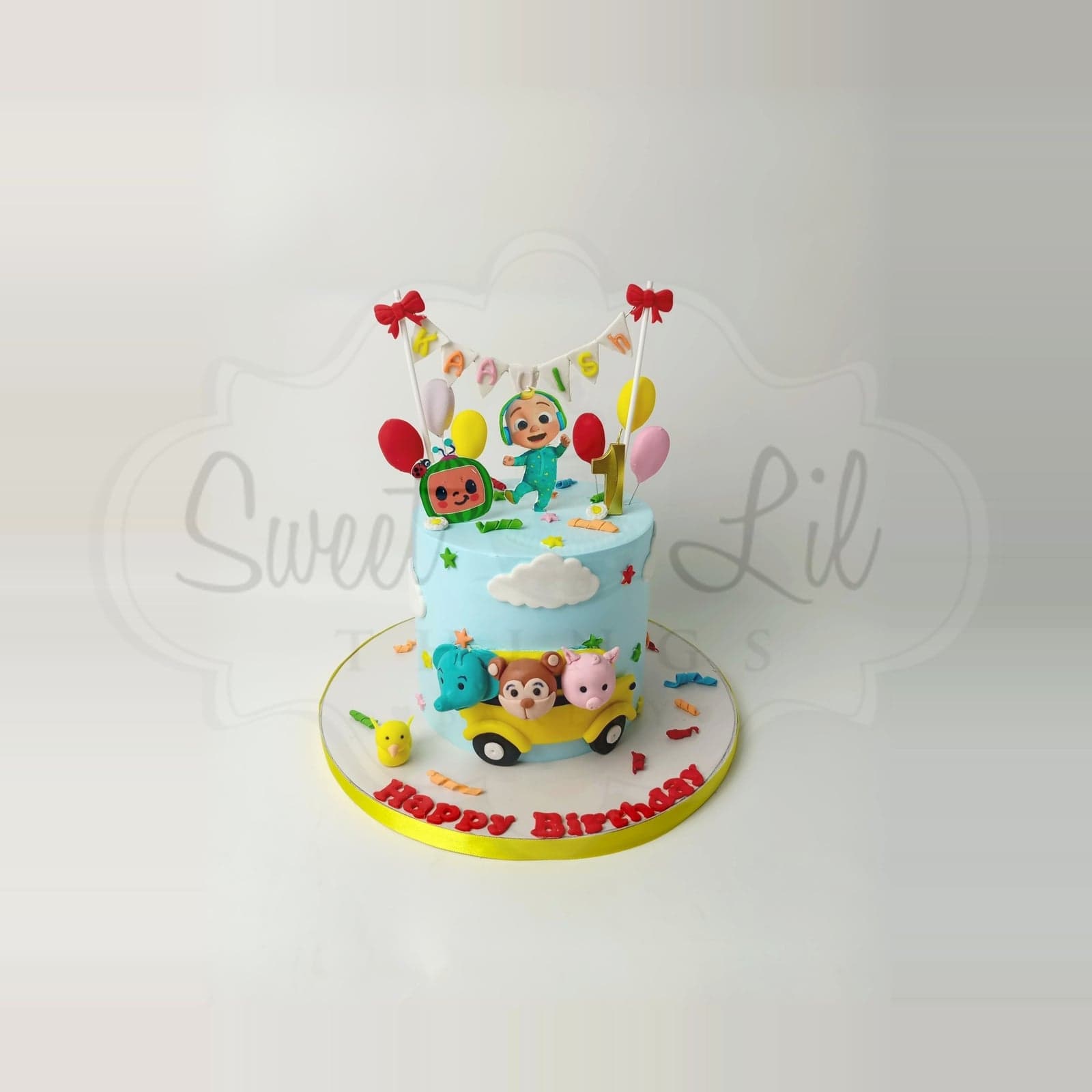 Cocomelon Birthday Cake photo 2