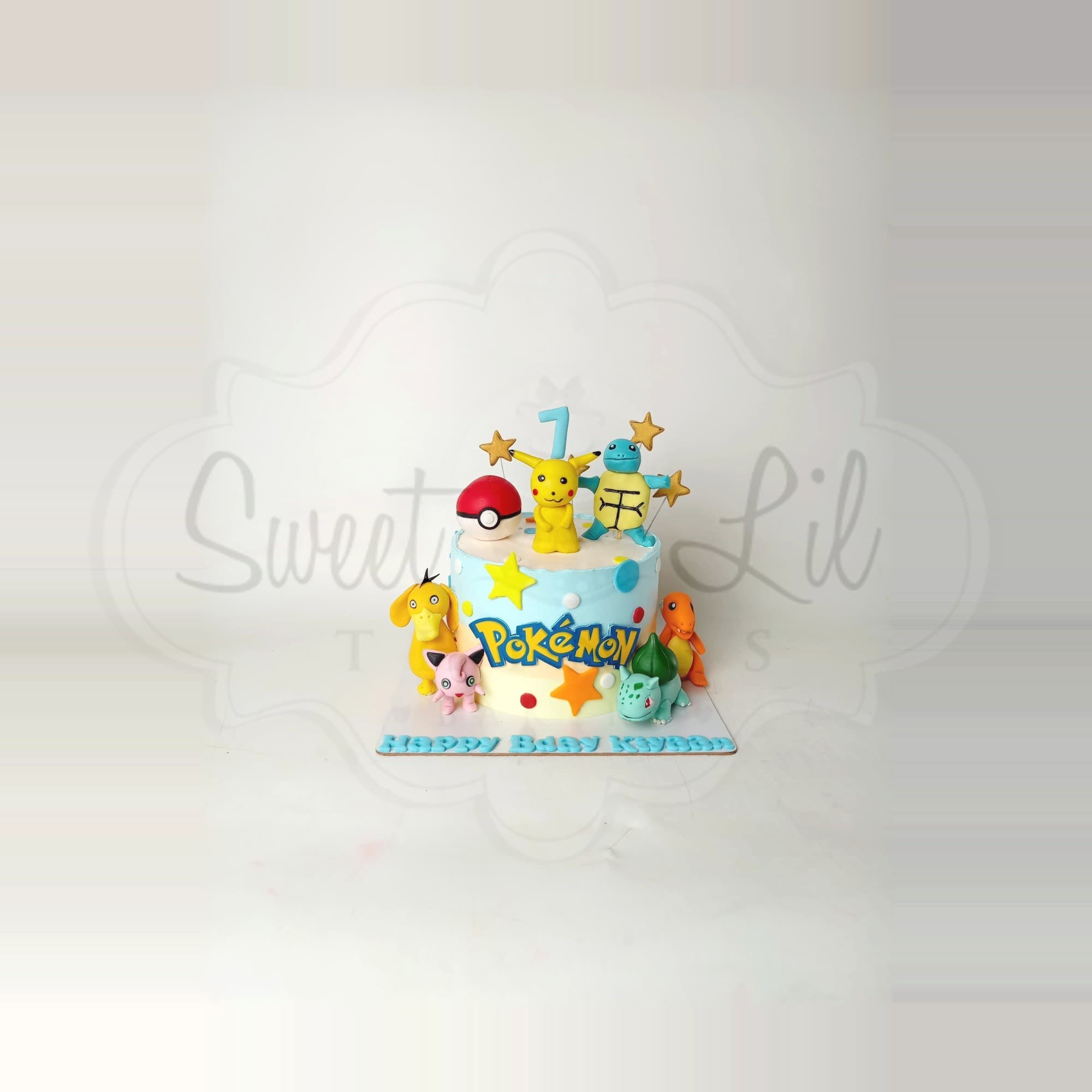 Pokemon Birthday Cake