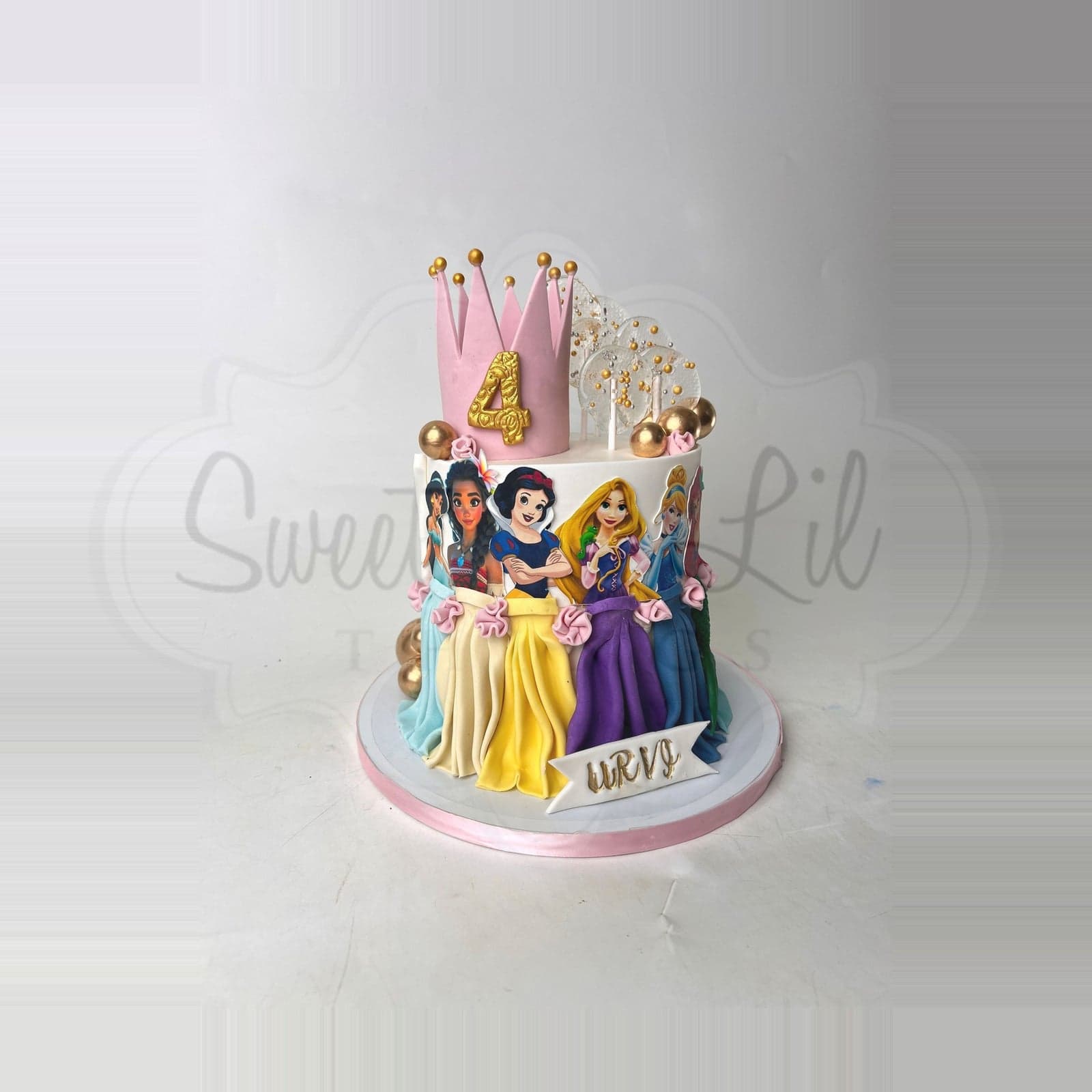 Princess theme Birthday Cake