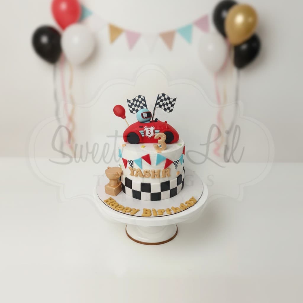 Car Theme Cake