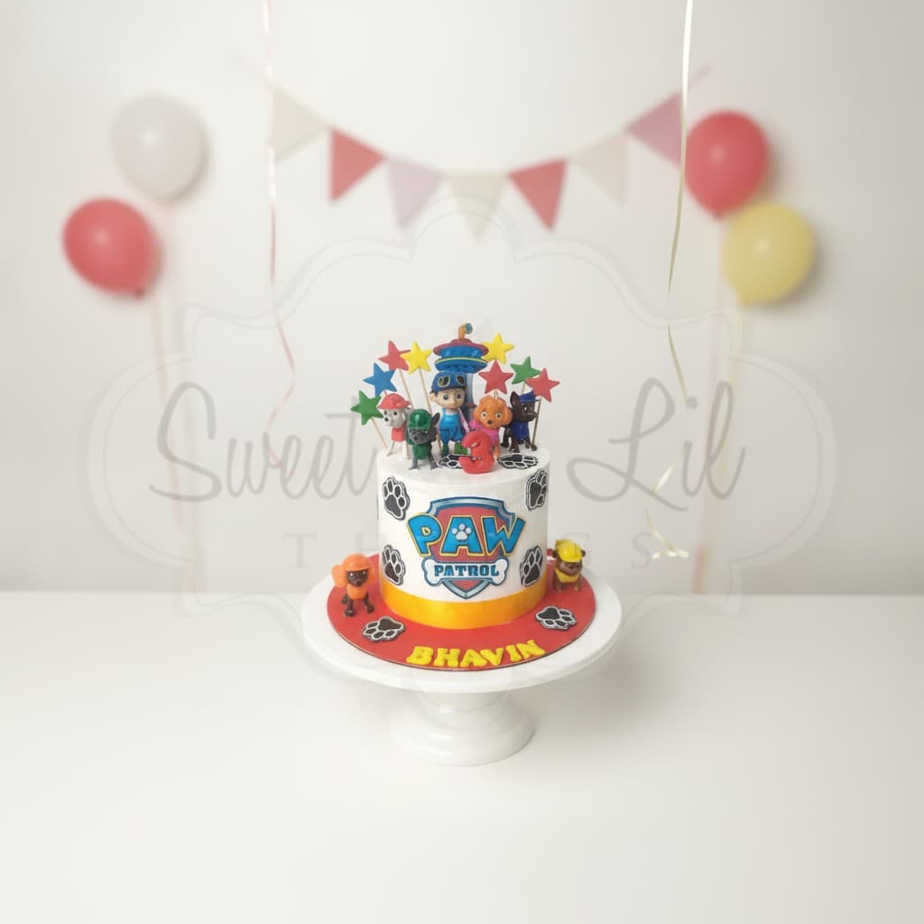 Paw Patrol Birthday Cake