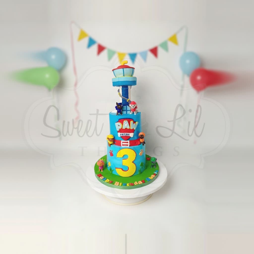 Paw Patrol Birthday Cake