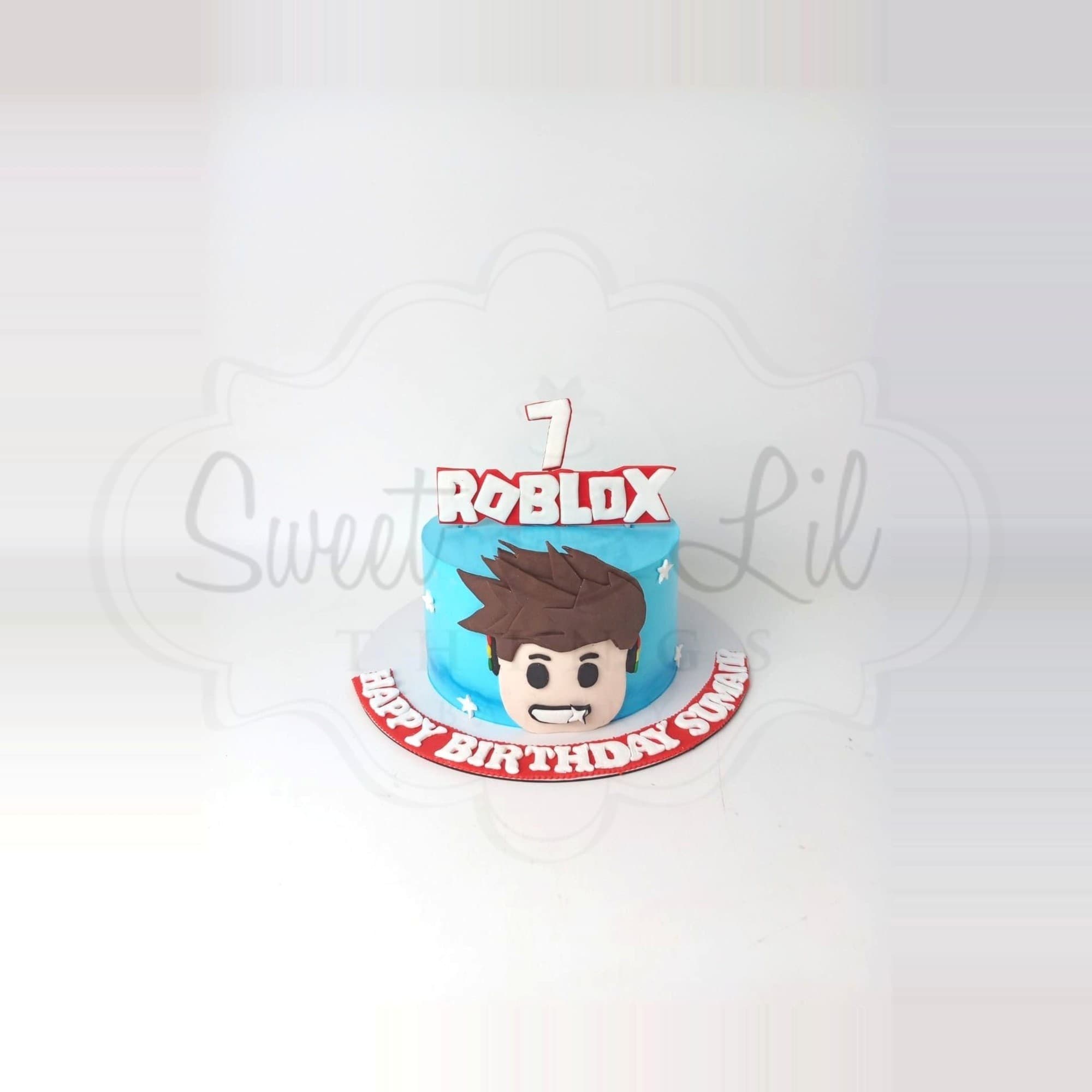 Roblox Birthday Cake