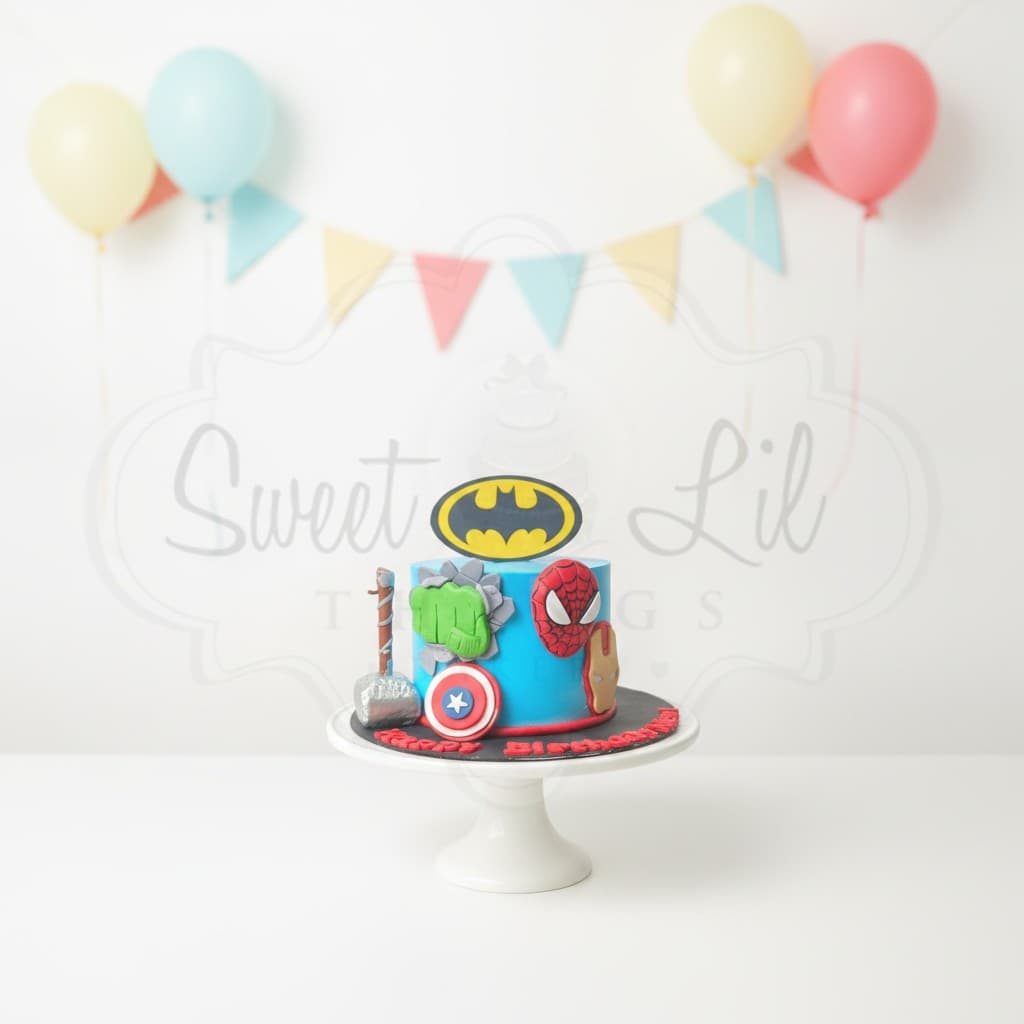 Avengers Super hero Cake