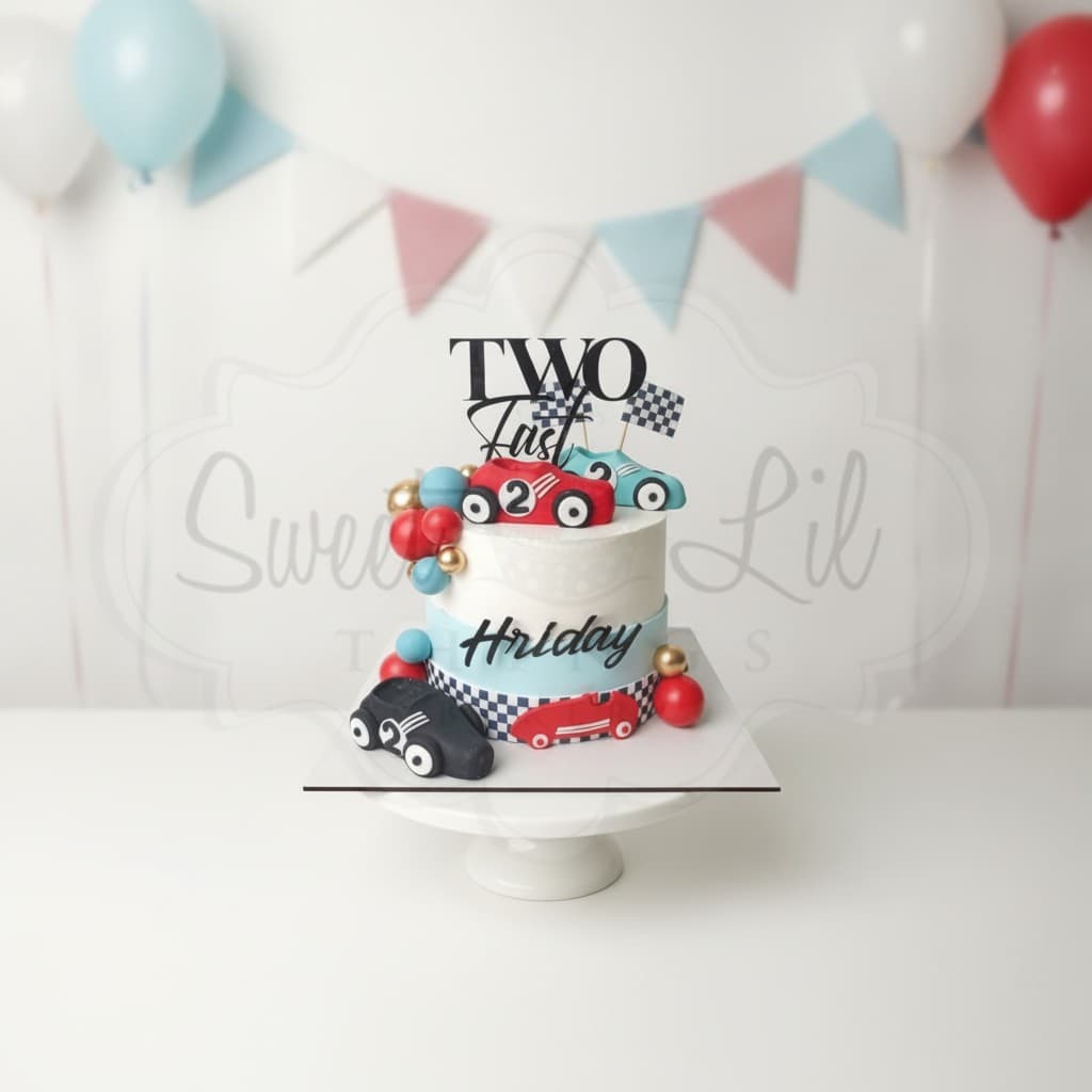Car Theme Cake