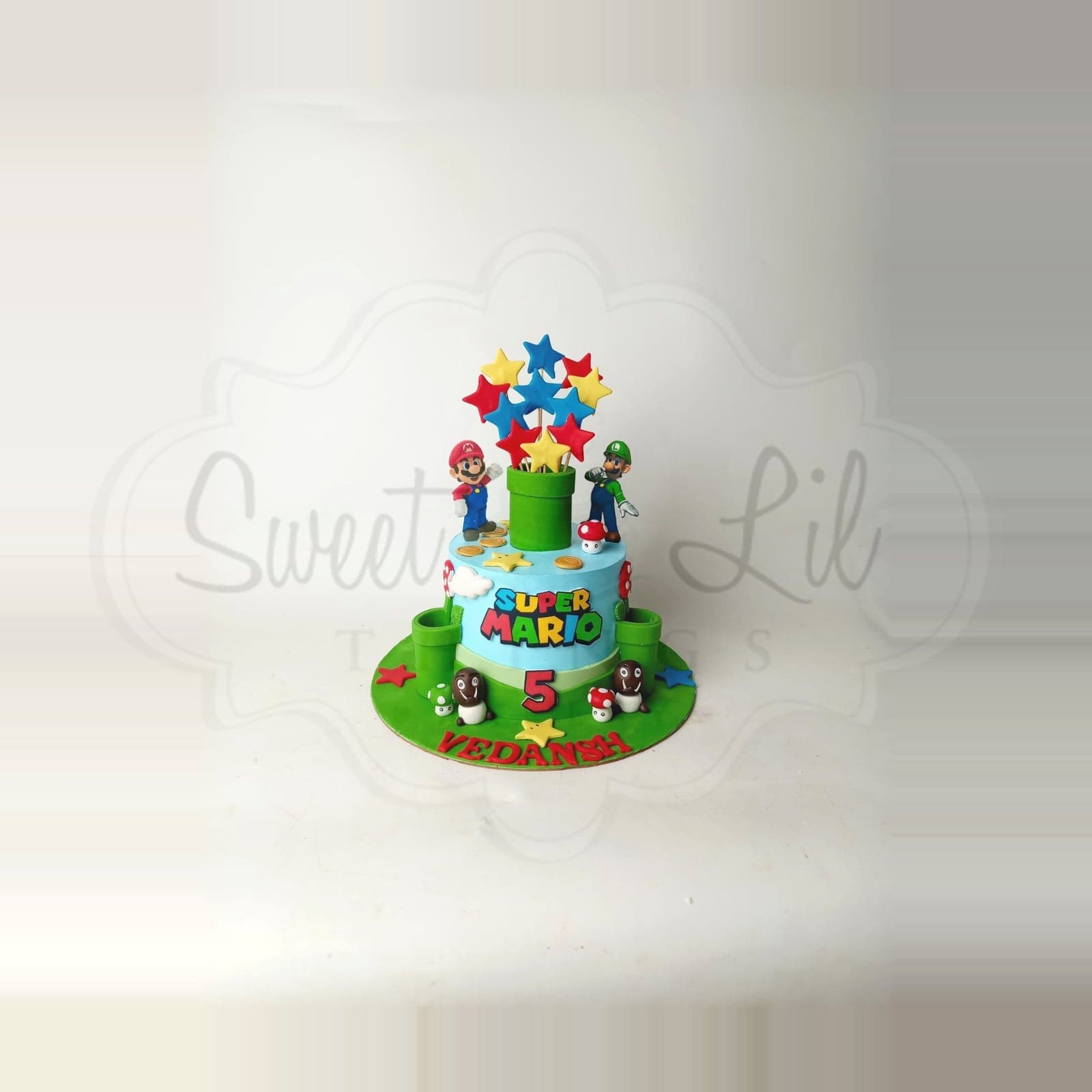 Mario Theme Cake photo 2