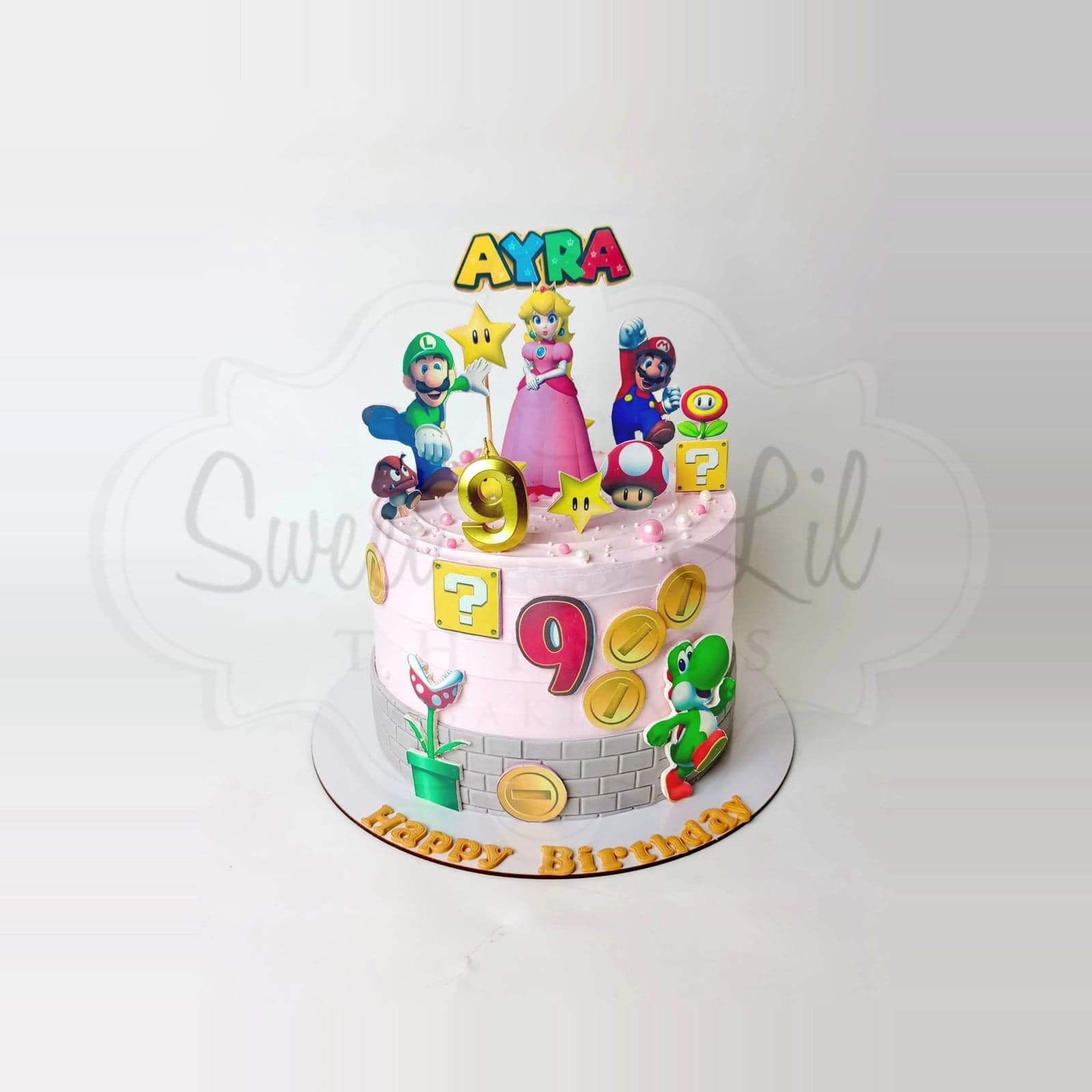 Mario Theme Cake photo 2