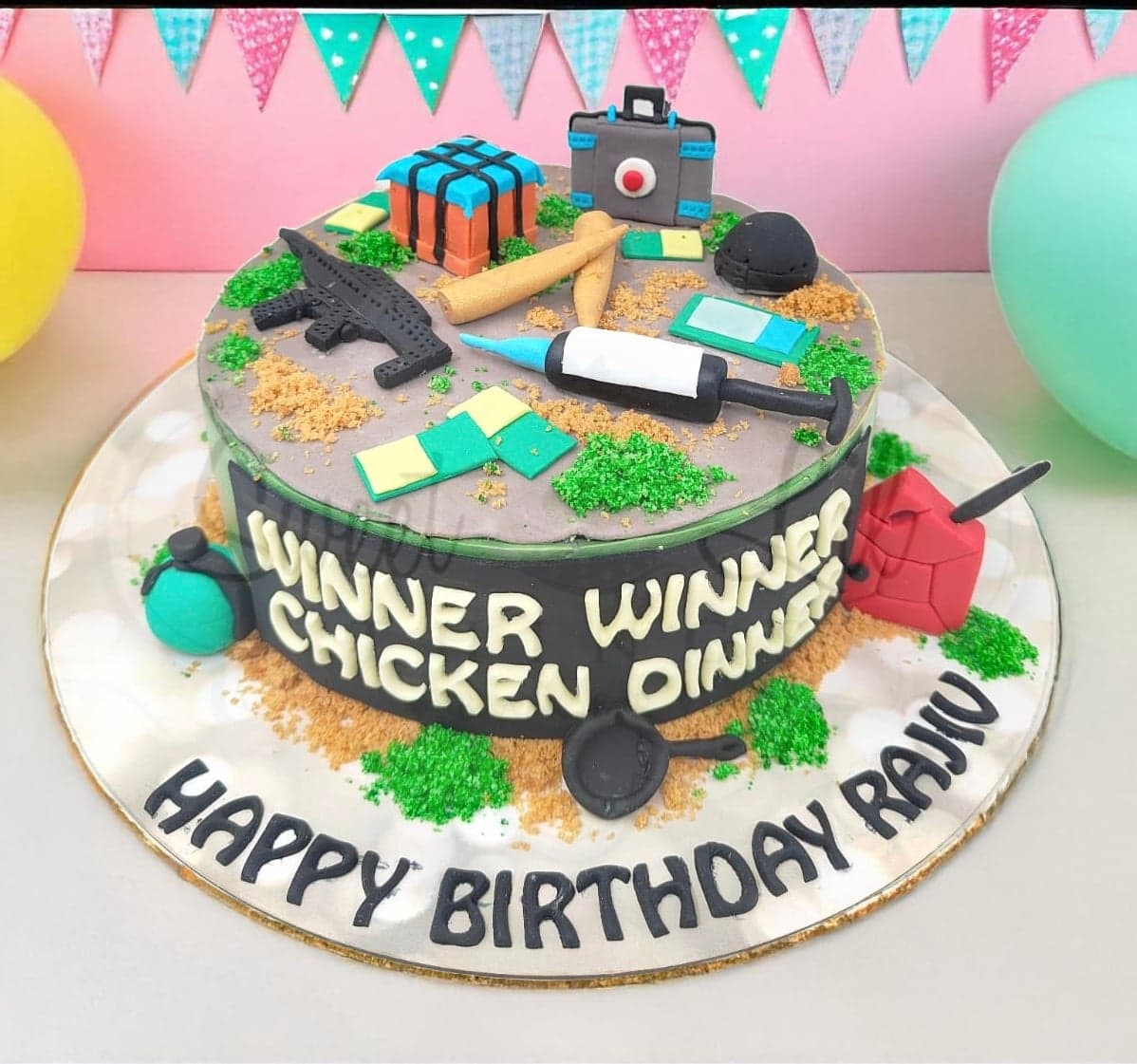 BGMI Game Lover Cake