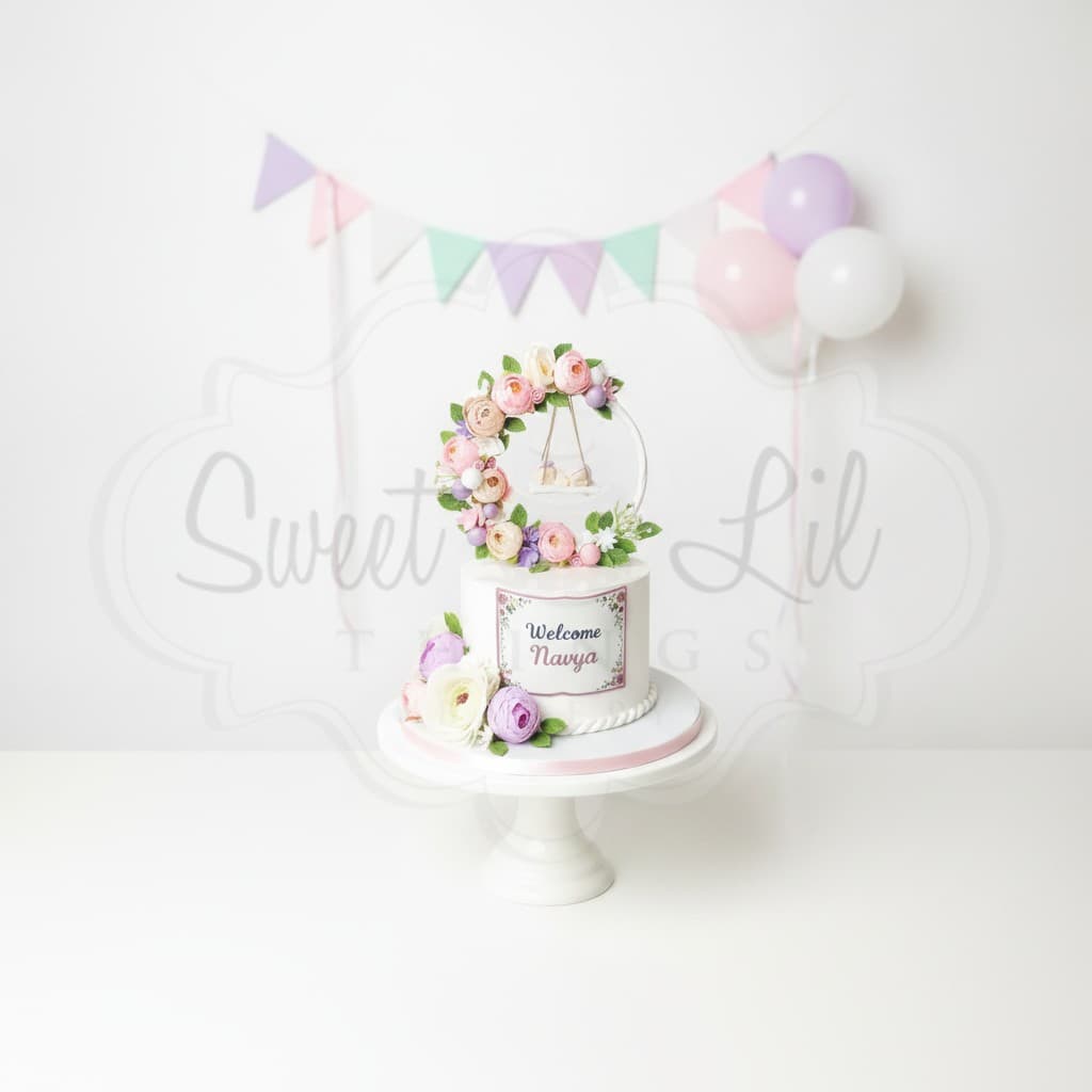 Welcome Baby Cake