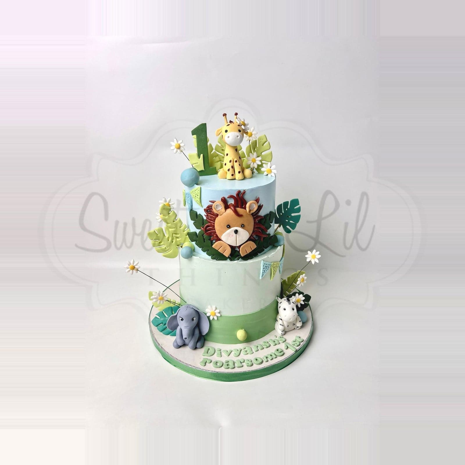 Jungle Theme Cake photo 2