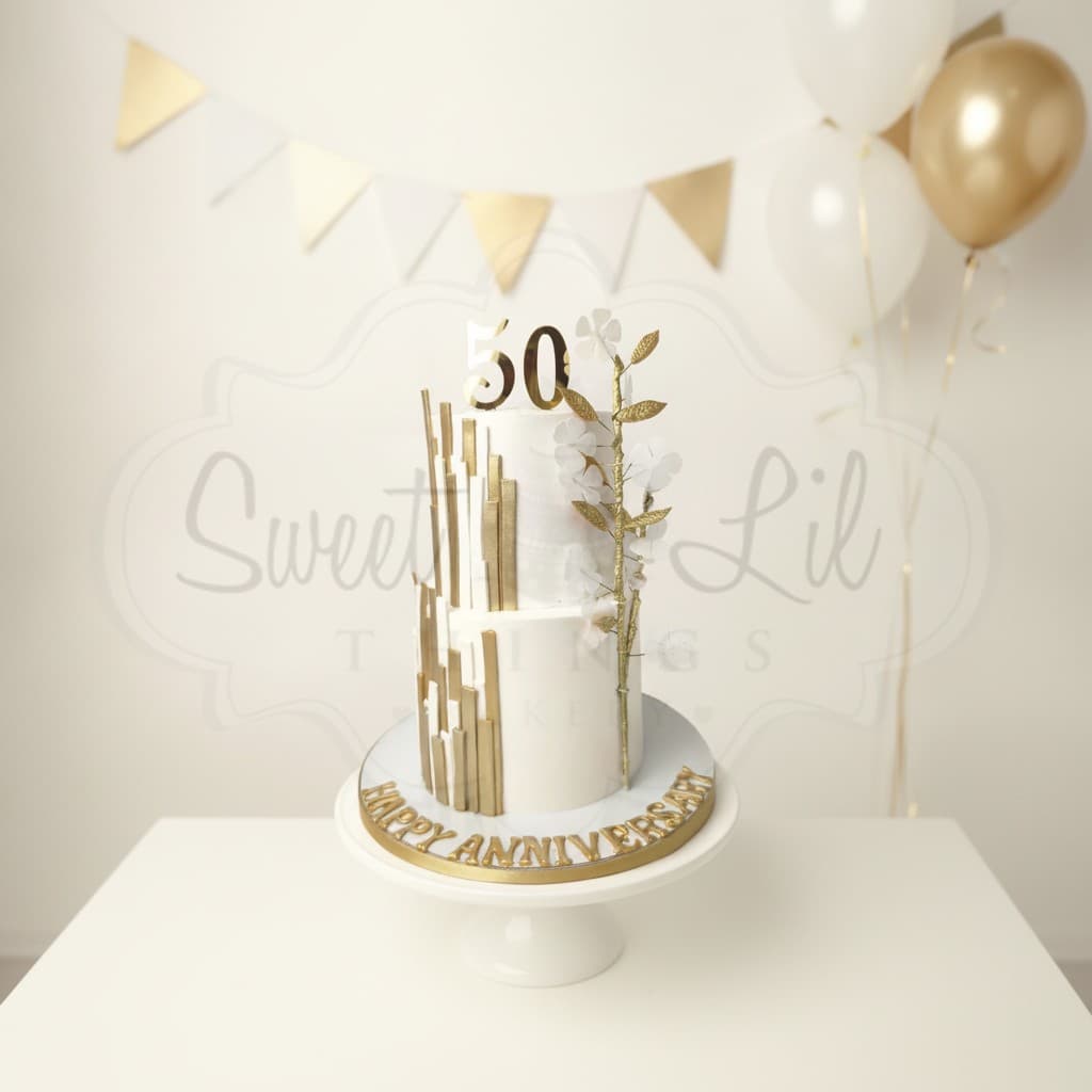 Golden Jubilee Cake
