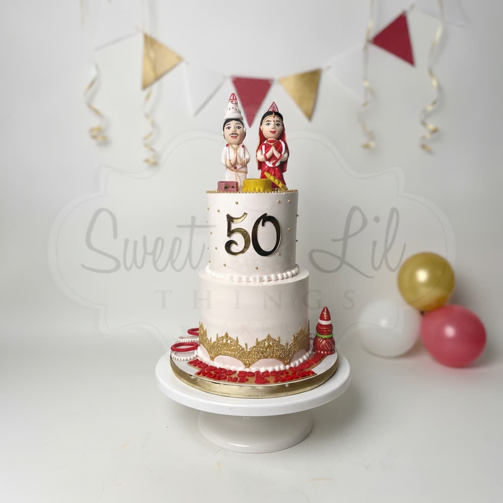 Golden Jubilee Cake