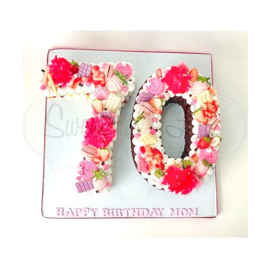 Letter Cakes (Double Letter)