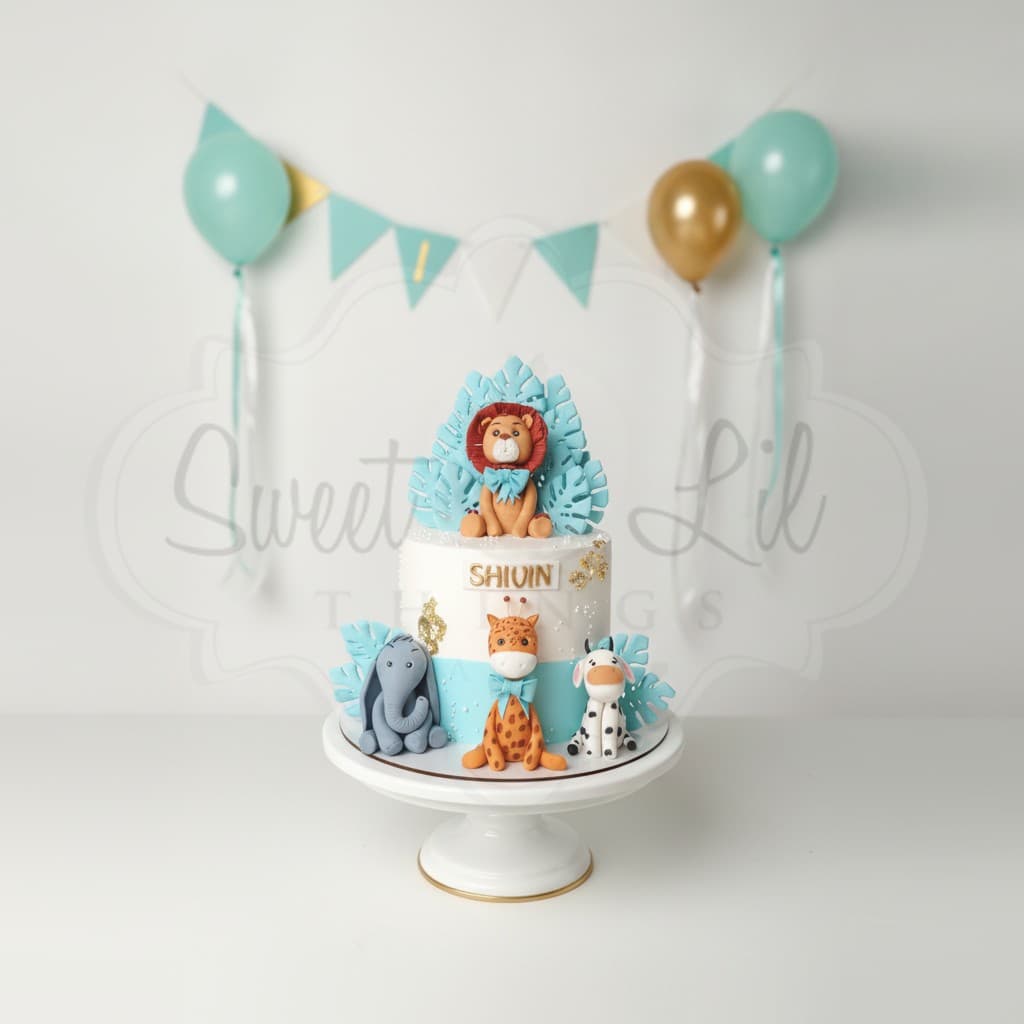Jungle Theme Cake