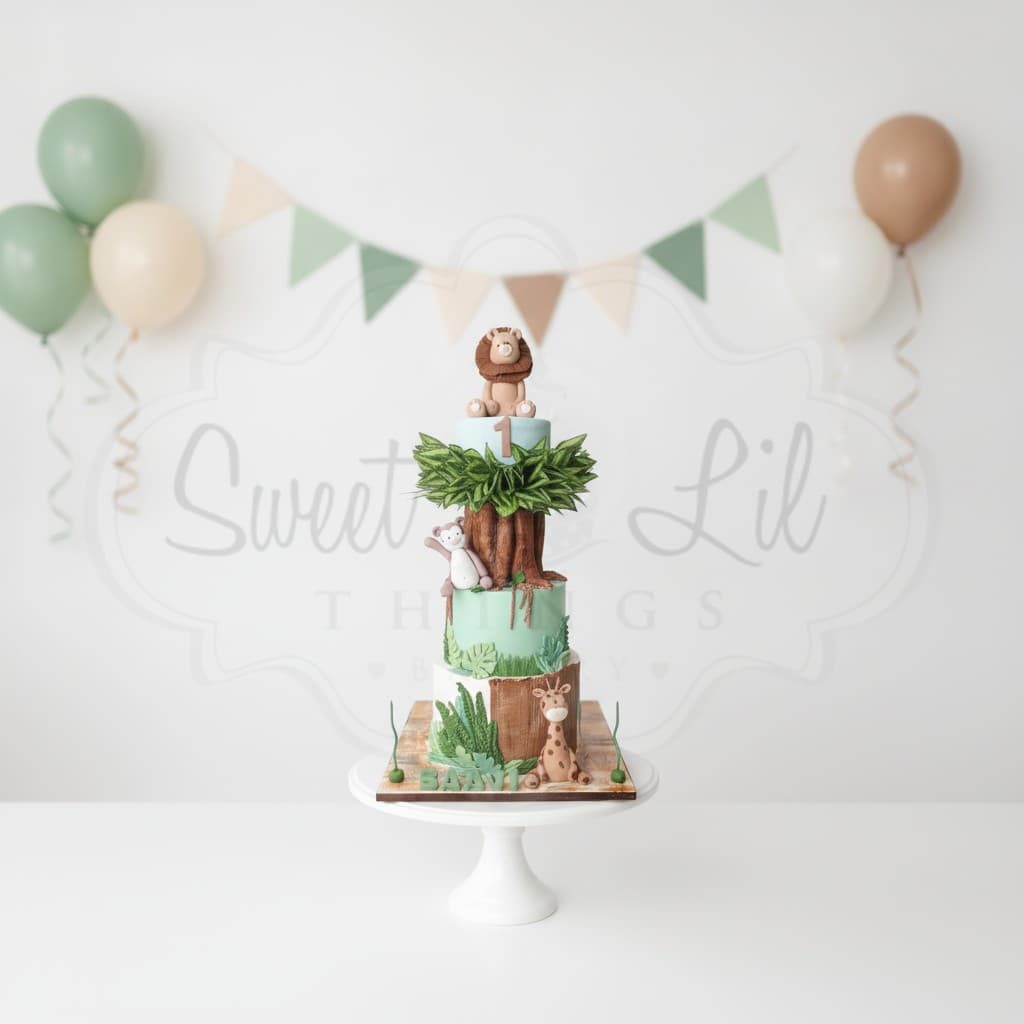 Jungle Theme Cake