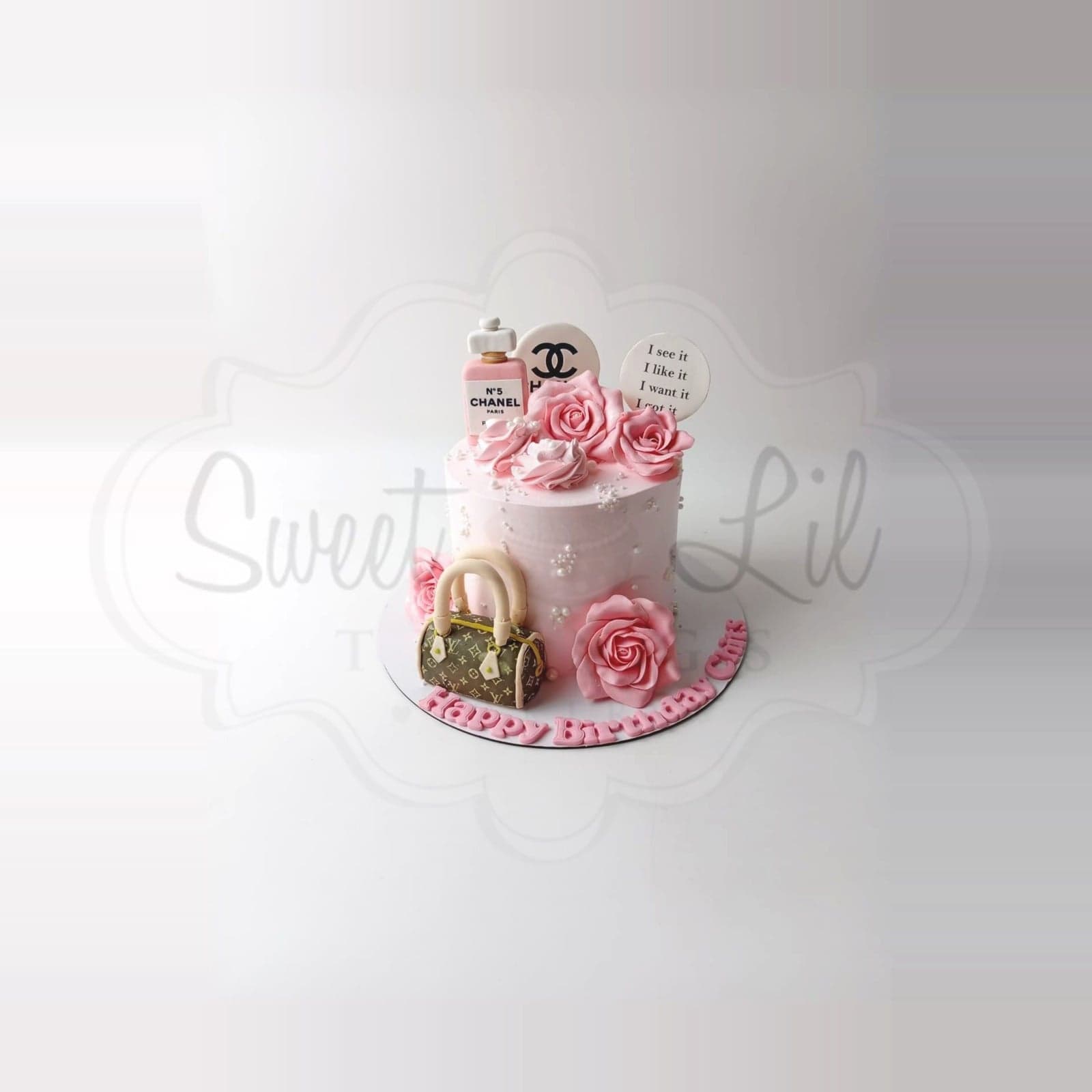 Luxury designer bag Birthday Cake photo 2