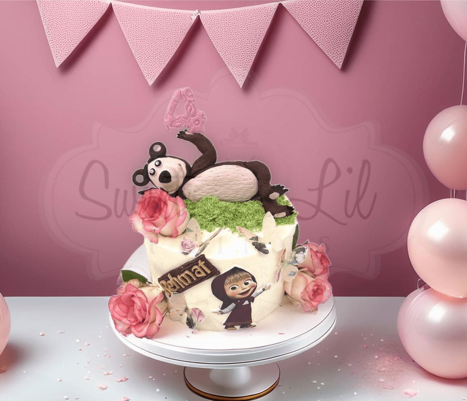 Masha and Bear Cake