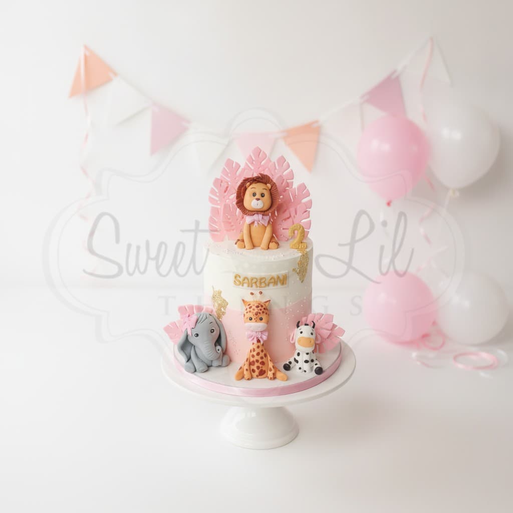Jungle Theme Cake