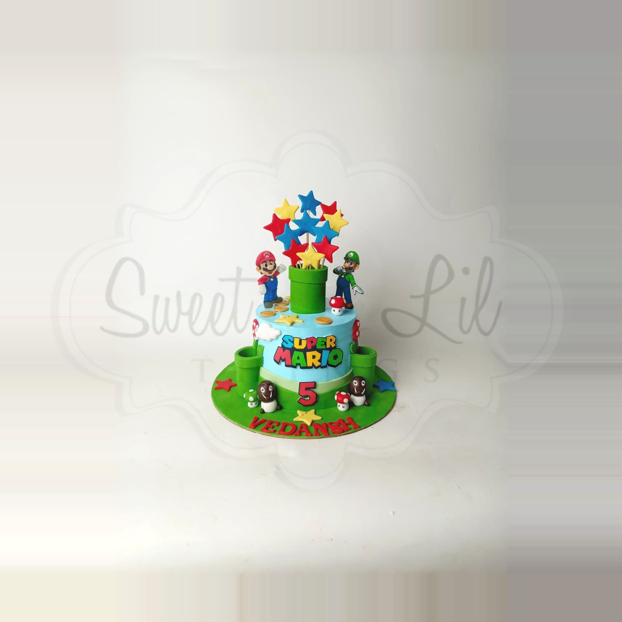 Super Mario Birthday Cake