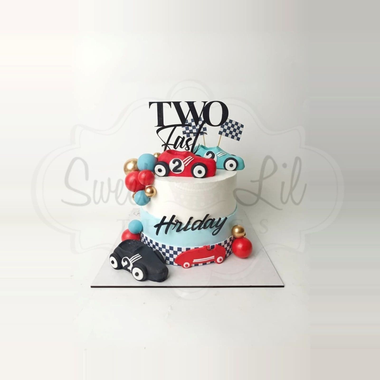 Car Theme Cake photo 2