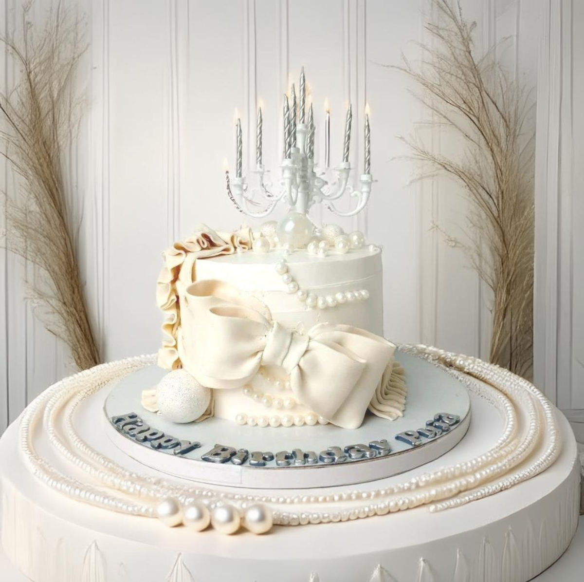 Bow Birthday Cake