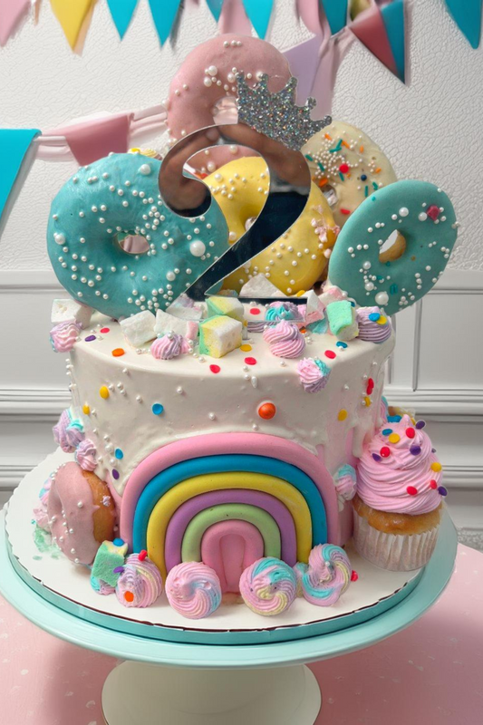 Candyland Birthday cake