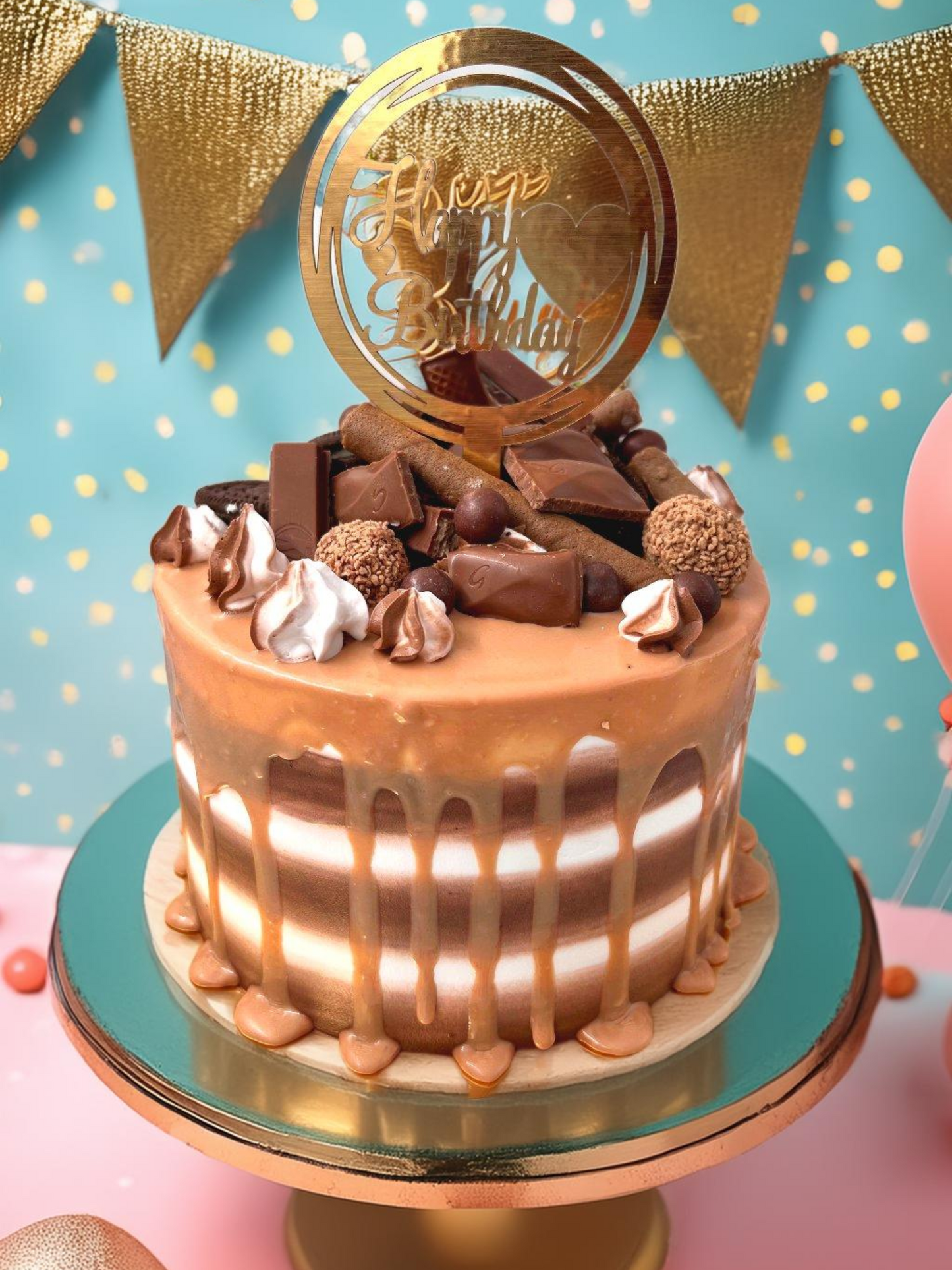 Chocolate Overload Birthday Cake