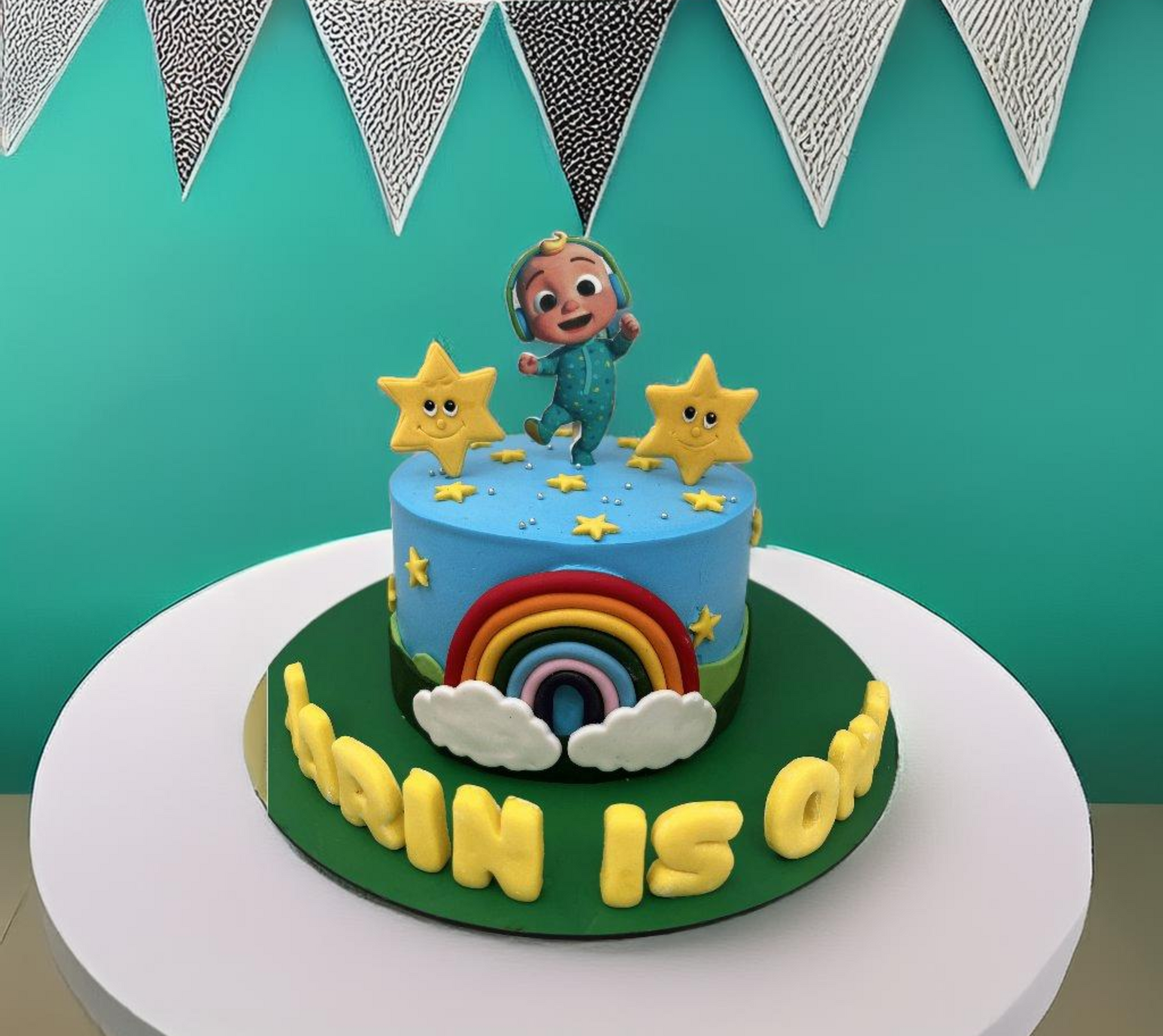 Cocomelon Birthday Cake