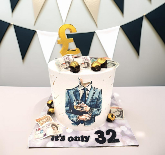 Entrepreneur Birthday Cake