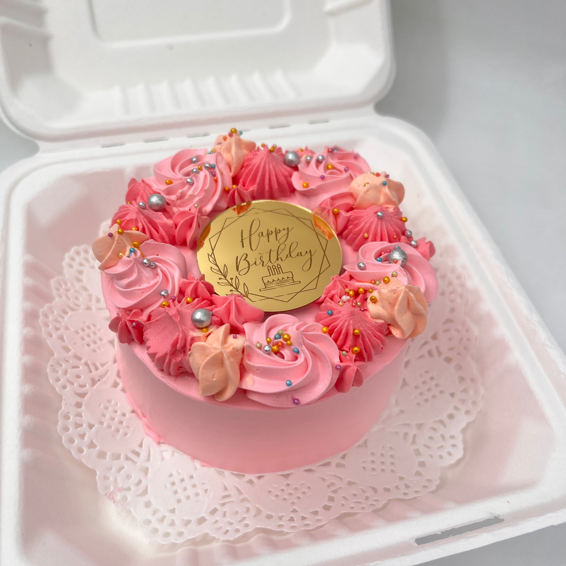Floral Bento Cake