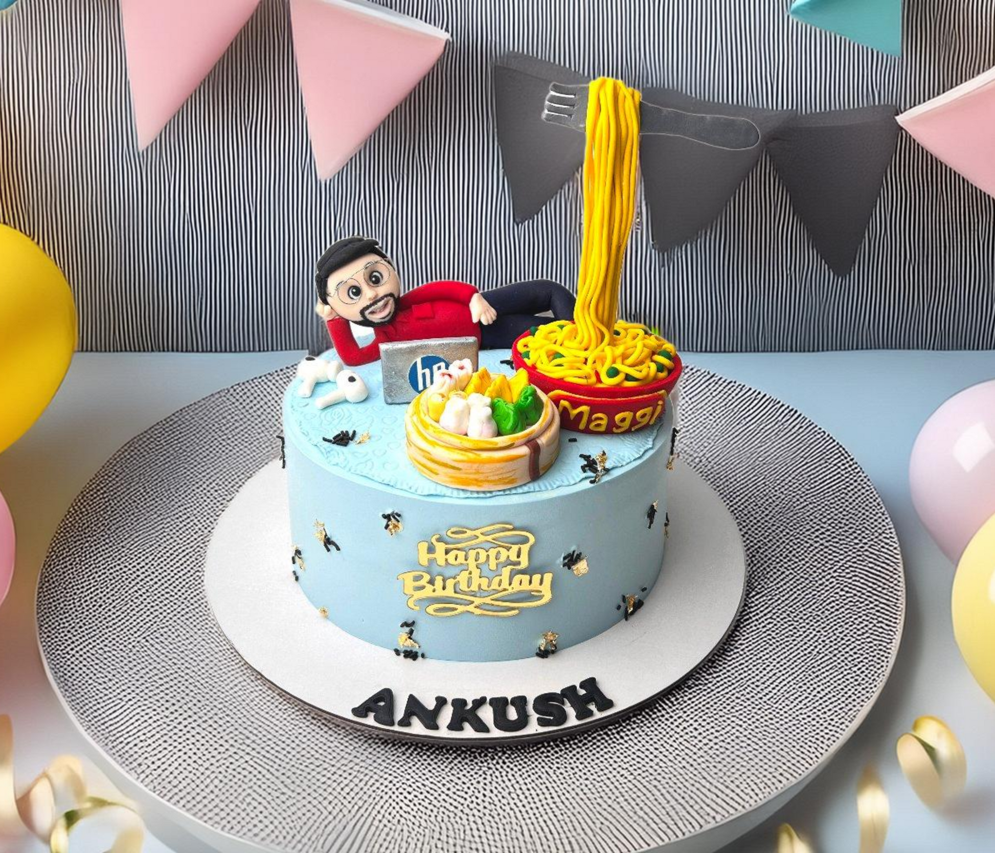 Foodie Maggi Lover Birthday Cake