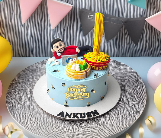 Foodie Maggi Lover Birthday Cake