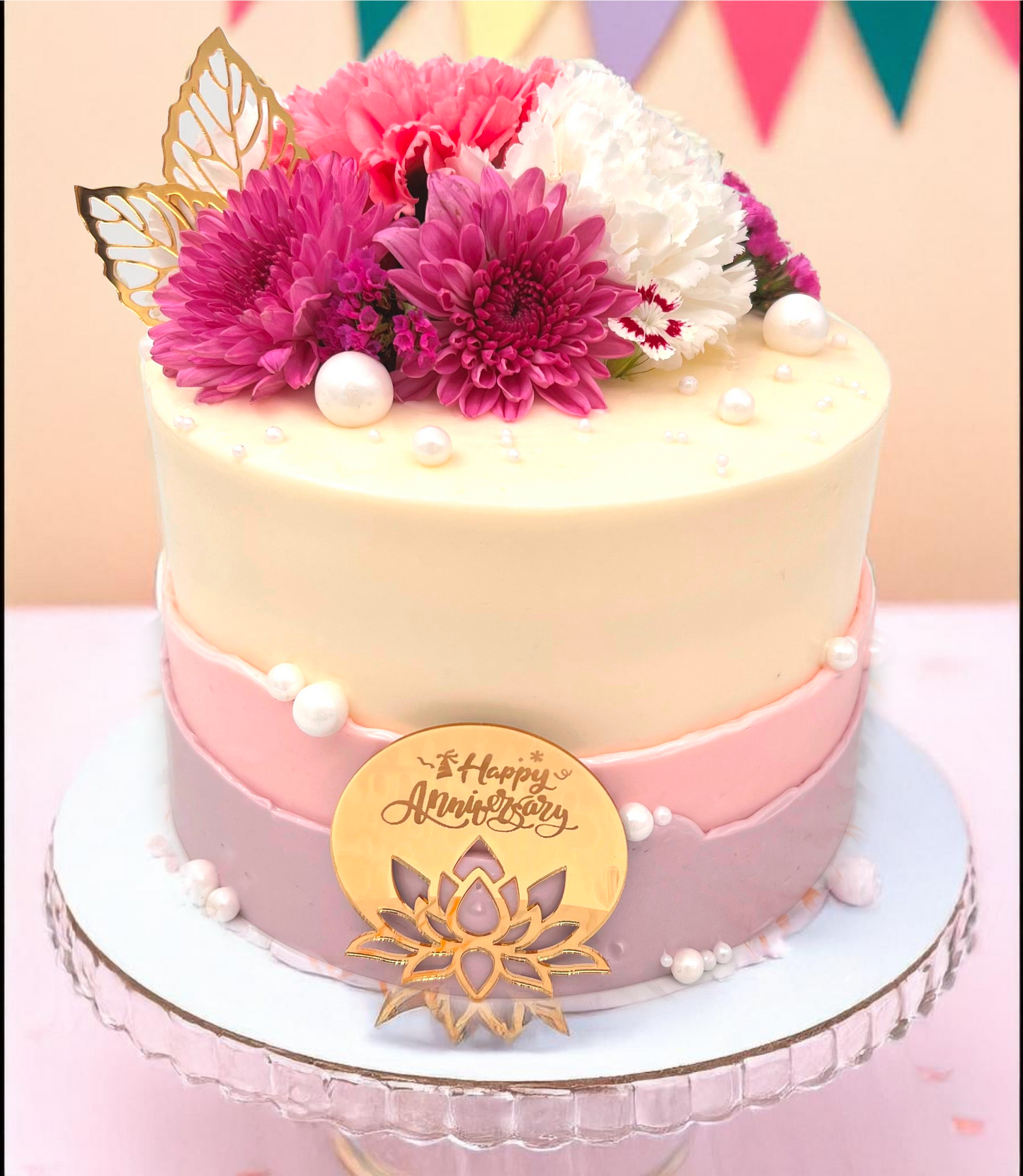 Floral Birthday Cake