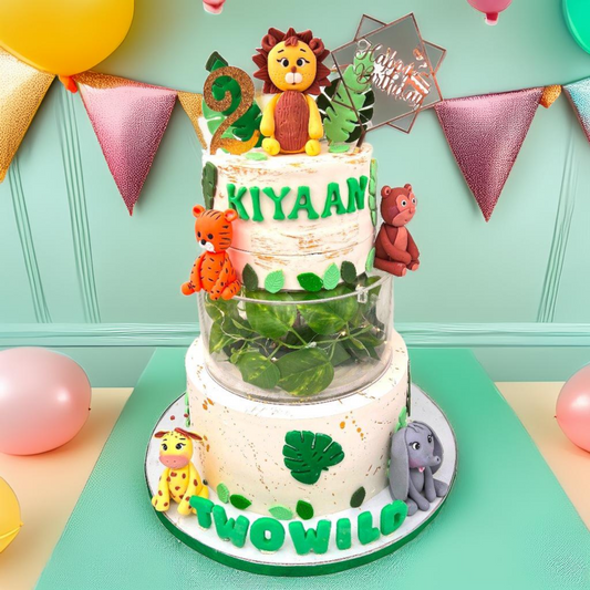 Jungle Safari Birthday Cake