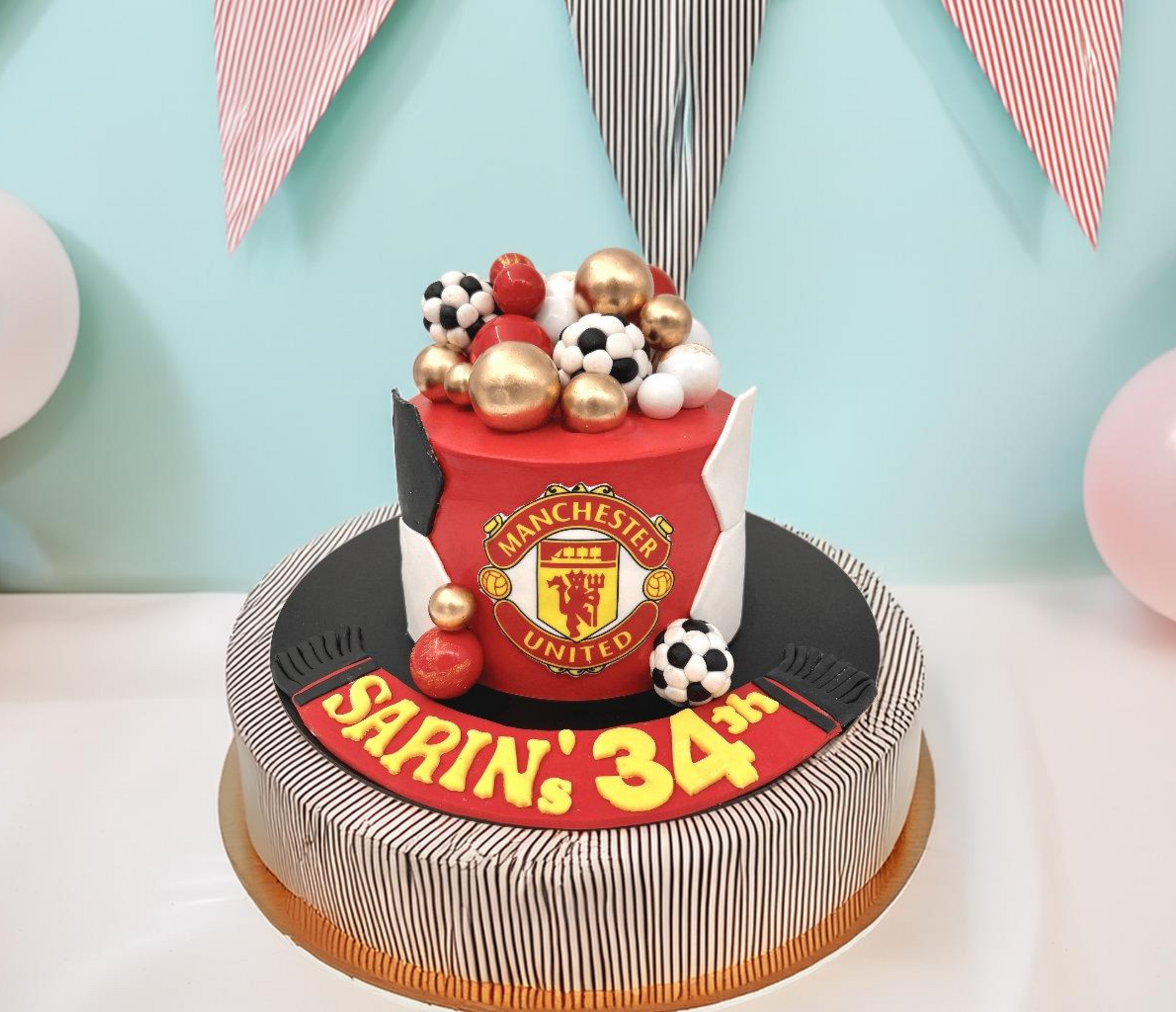 Manchester United Football Club Birthday Cake