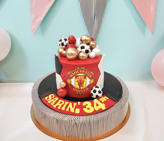 Manchester United Football Club Birthday Cake