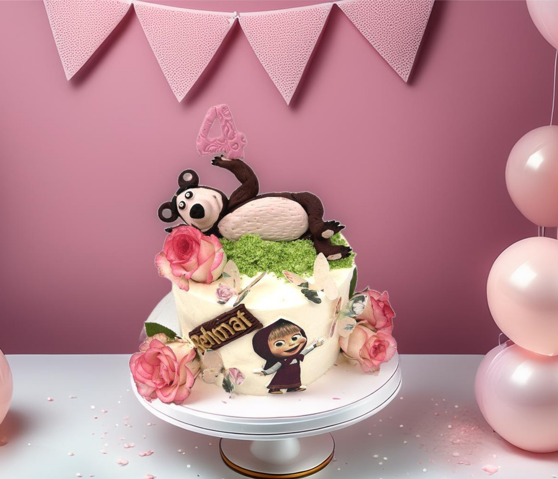 Masha and Bear Cake