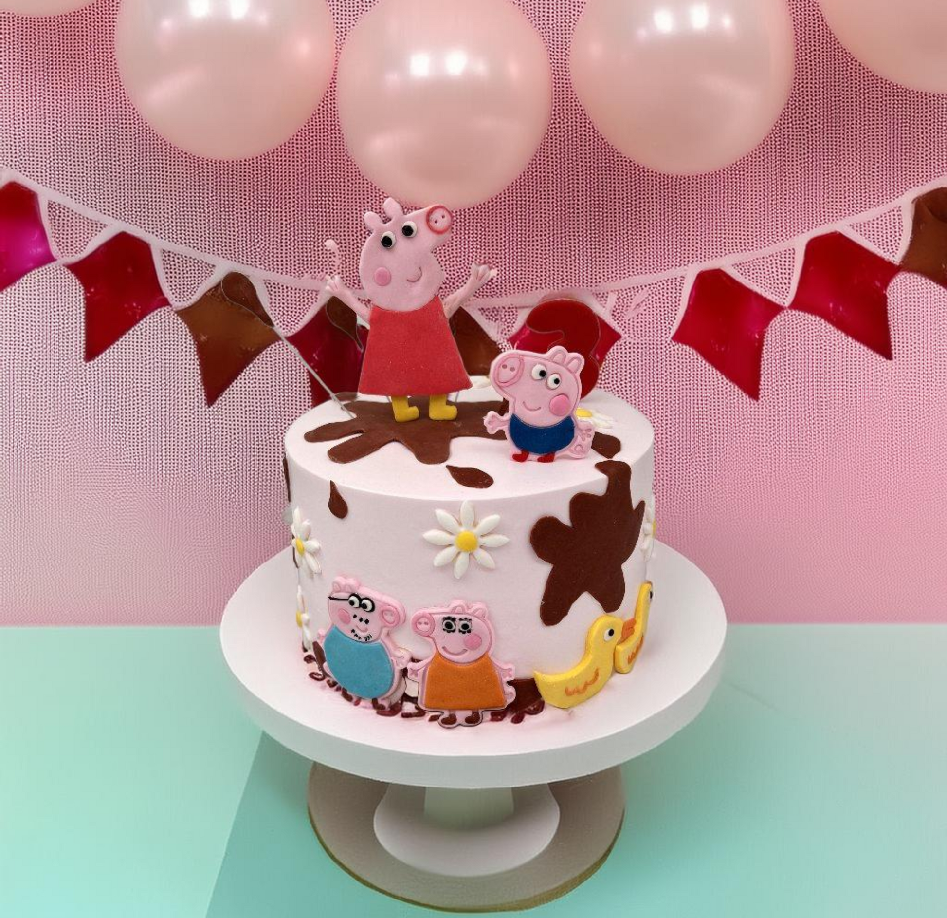 Peppa Pig Birthday Cake